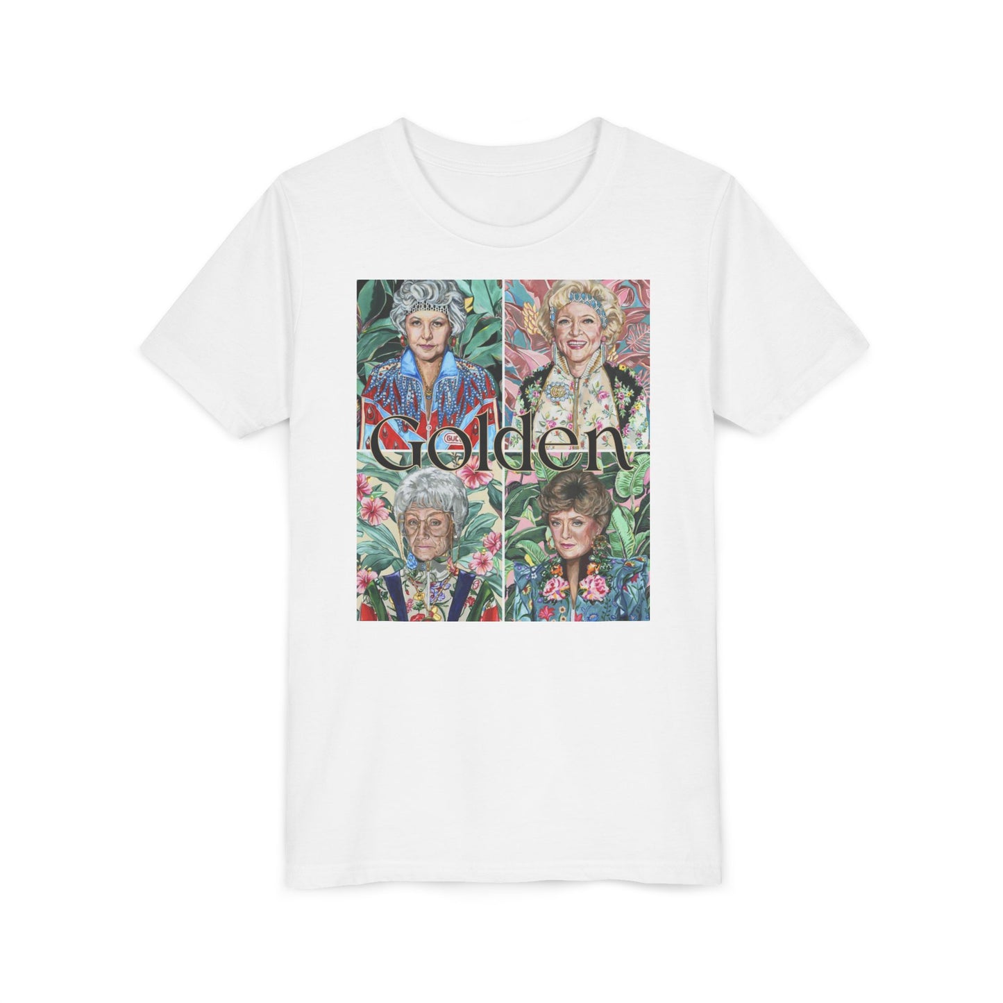 Glamorous Golden Girls Youth Short Sleeve Tee