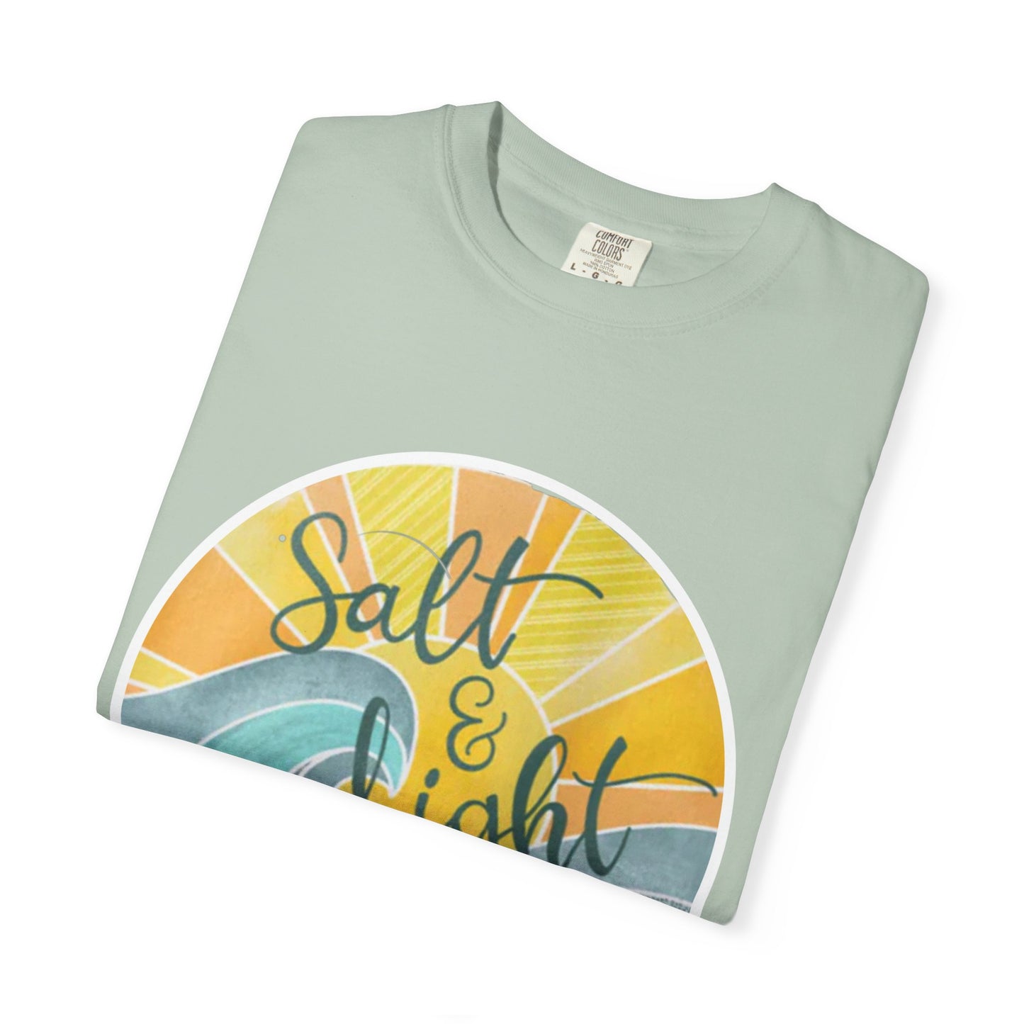 Christian TShirt; Salt and Life; Bible Verse Tee; Women's Faith; Christ like apparel; Hope; Love; Spiritual shirt; Let your light shine