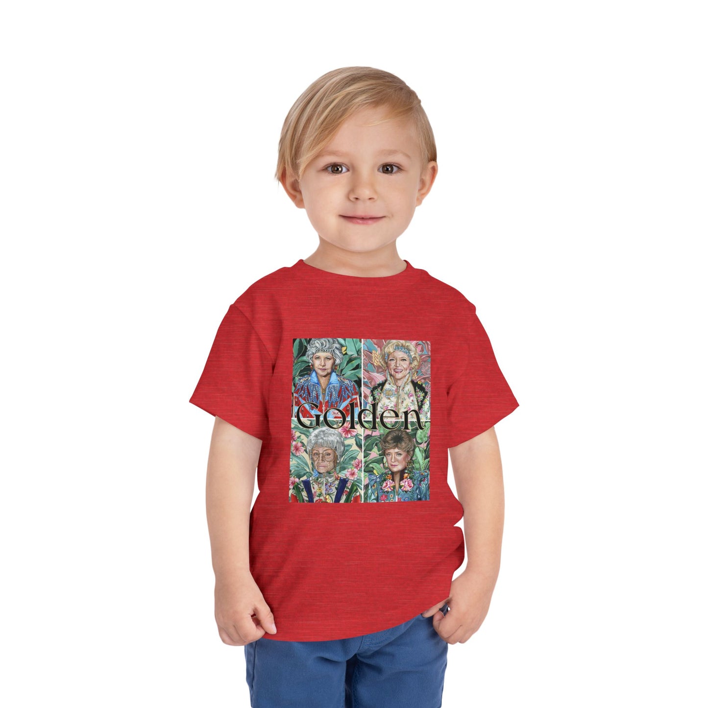 Glamorous Golden Girls Toddler Short Sleeve Tee