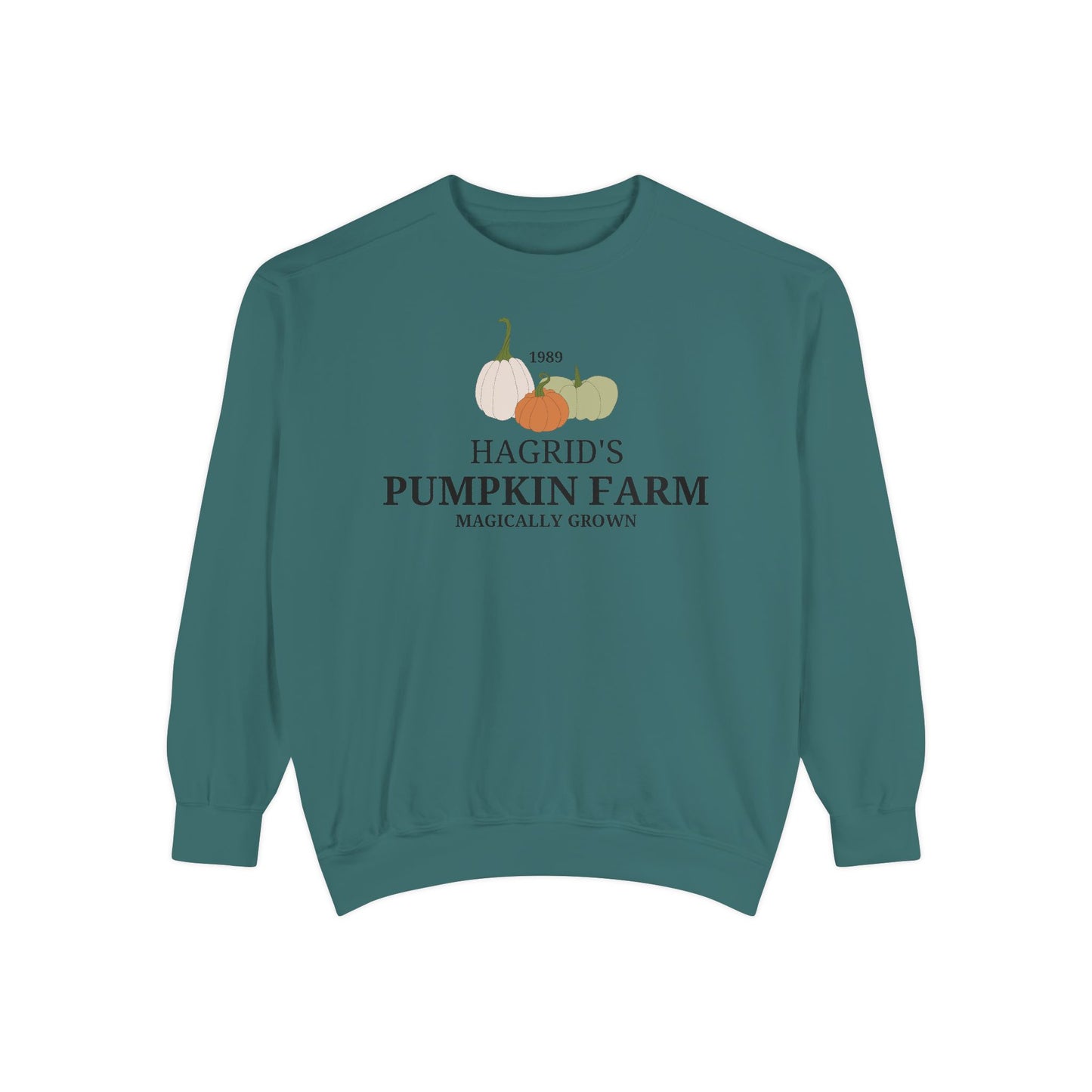 Hagrid's Pumpkin Farm - Magically Grown - Harry Potter Fall Sweatshirt - Comfort Color Crewneck - Halloween Theme Shirt