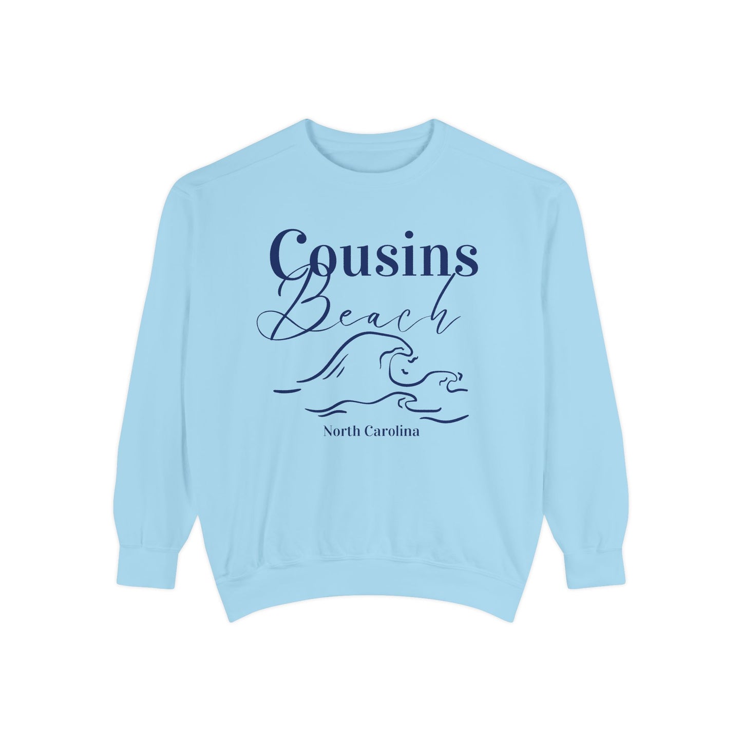 The Summer I Turned Pretty - Cousins Beach NC Comfort Color Sweatshirt - Coastal Charm - Book Lovers Sweatshirt - TV Theme Shirt