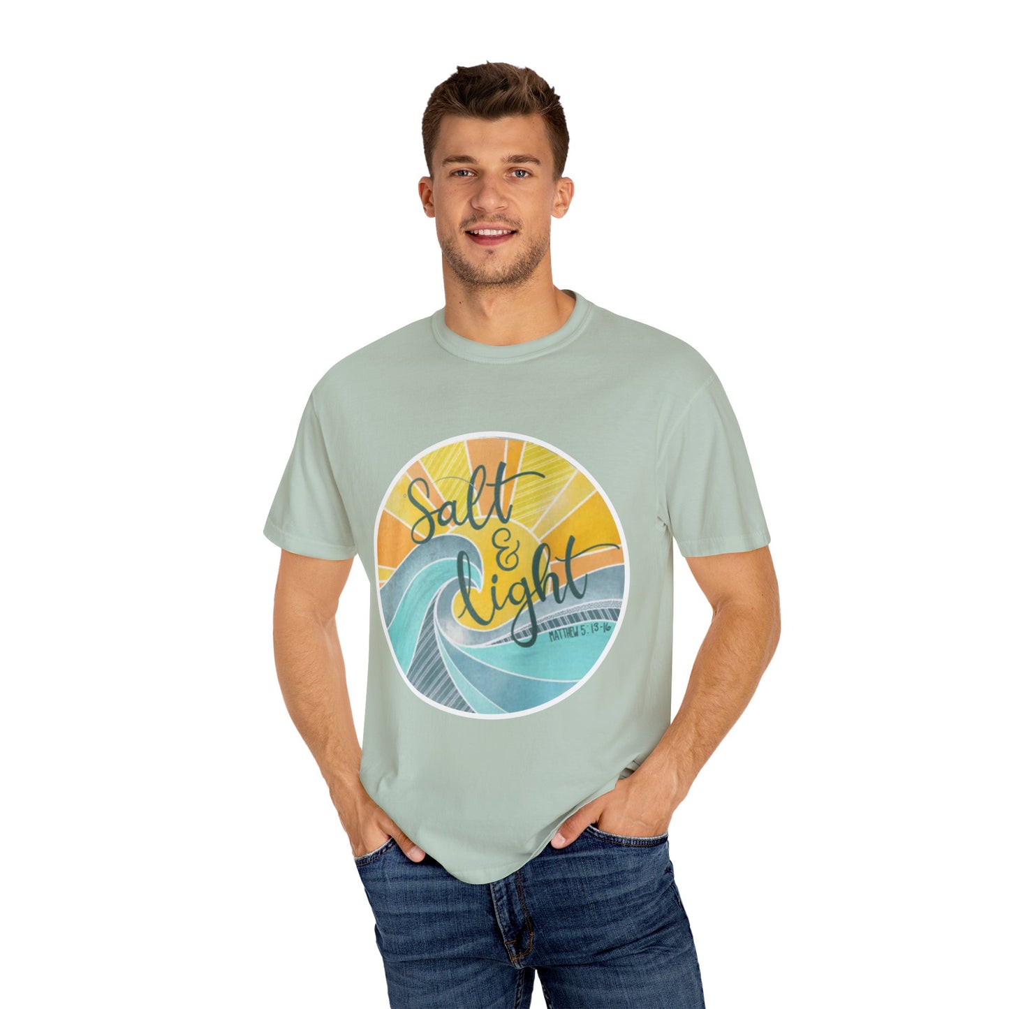 Christian TShirt; Salt and Life; Bible Verse Tee; Women's Faith; Christ like apparel; Hope; Love; Spiritual shirt; Let your light shine
