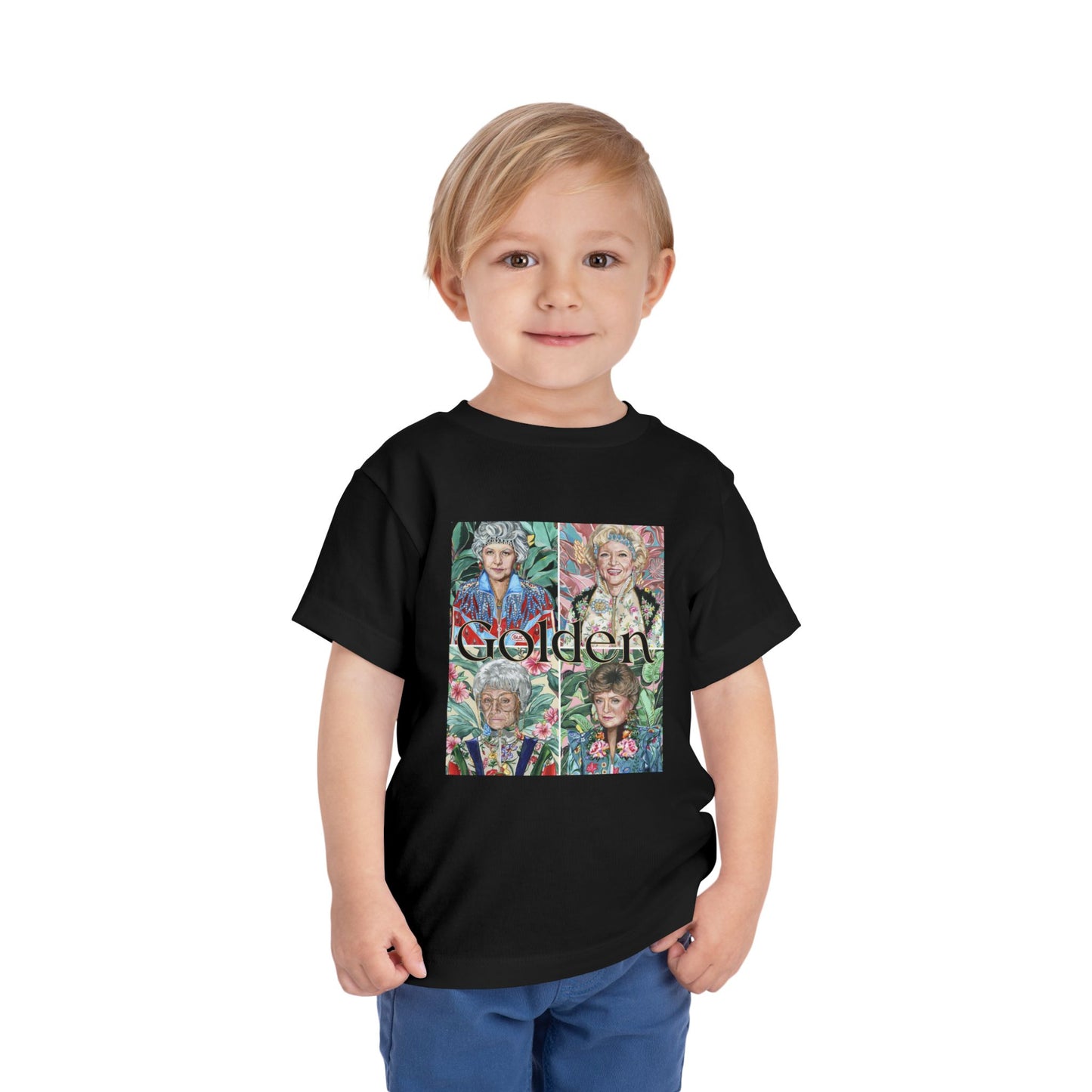 Glamorous Golden Girls Toddler Short Sleeve Tee