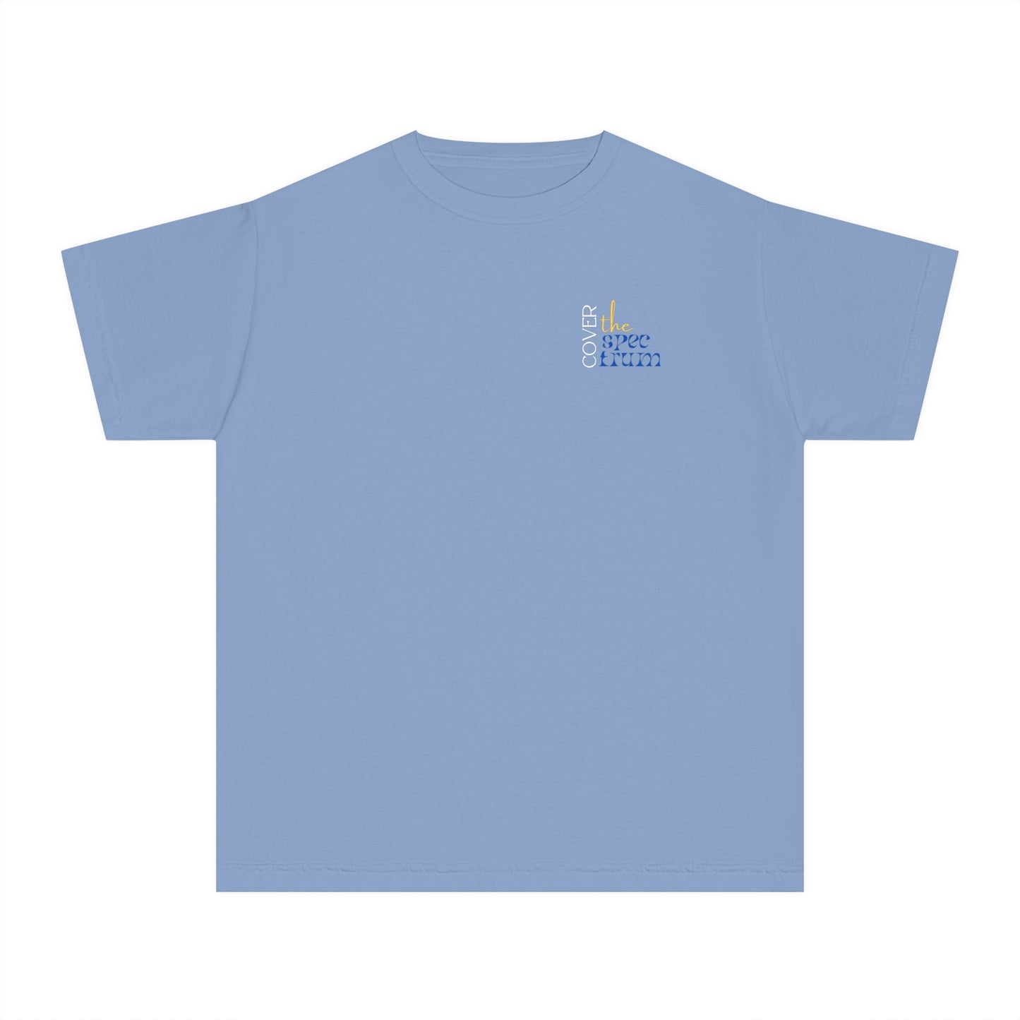 Adventure Awaits - Sensory Seeking Kids T-shirt - Comfort Colors - Autism Acceptance - Front AND back Design