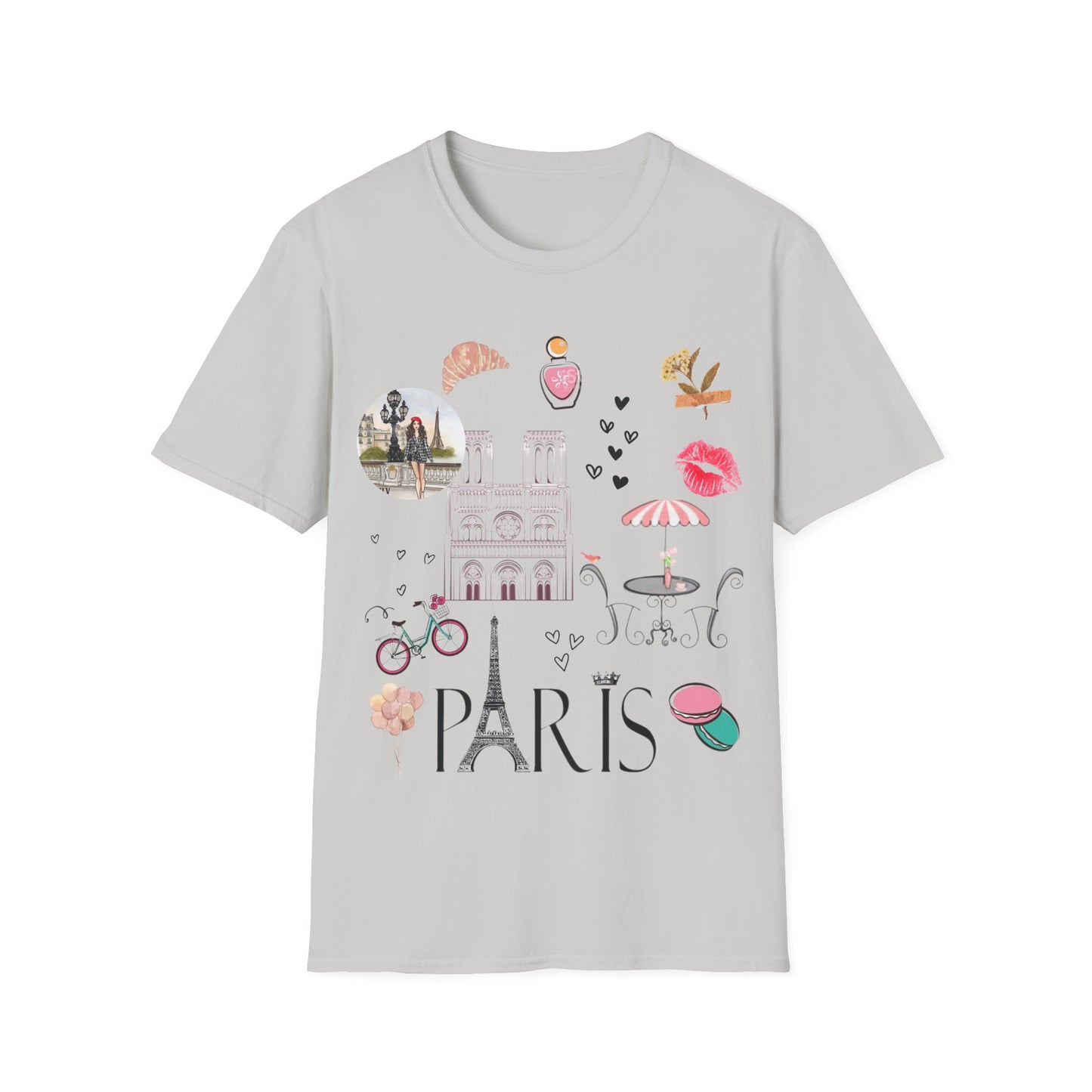 Paris Theme Women's T-Shirt - Emily in Paris Tee - Eiffel Tower Shirt - Women's Graphic Tee - Paris T Shirt - TV Show Shirts