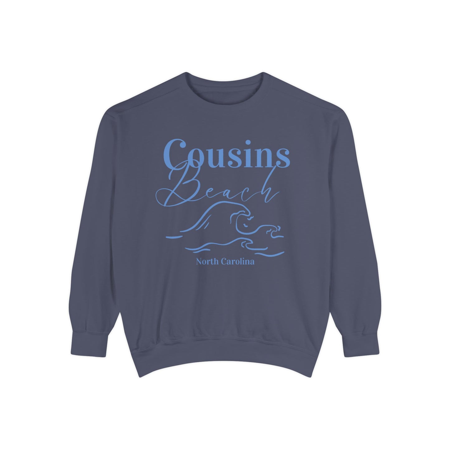 The Summer I Turned Pretty - Cousins Beach NC Comfort Color Sweatshirt - Coastal Charm - Book Lovers Sweatshirt - TV Theme Shirt