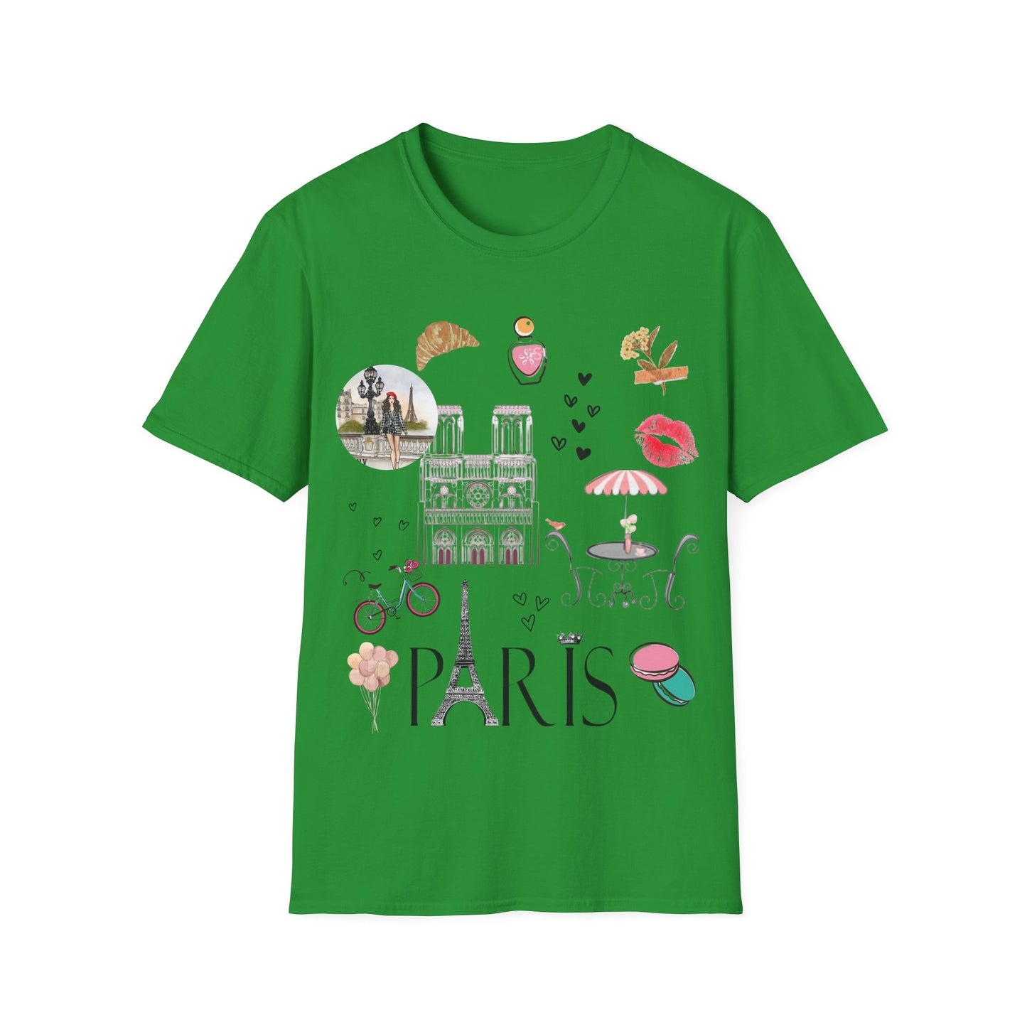 Paris Theme Women's T-Shirt - Emily in Paris Tee - Eiffel Tower Shirt - Women's Graphic Tee - Paris T Shirt - TV Show Shirts