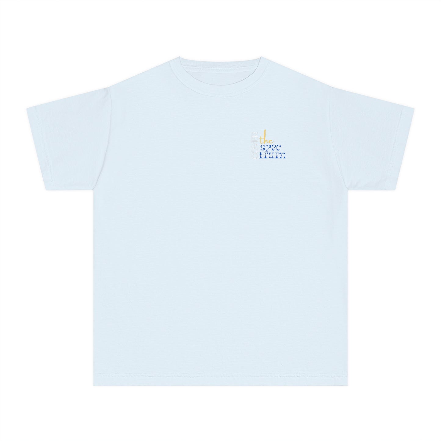 Adventure Awaits - Sensory Seeking Kids T-shirt - Comfort Colors - Autism Acceptance - Front AND back Design