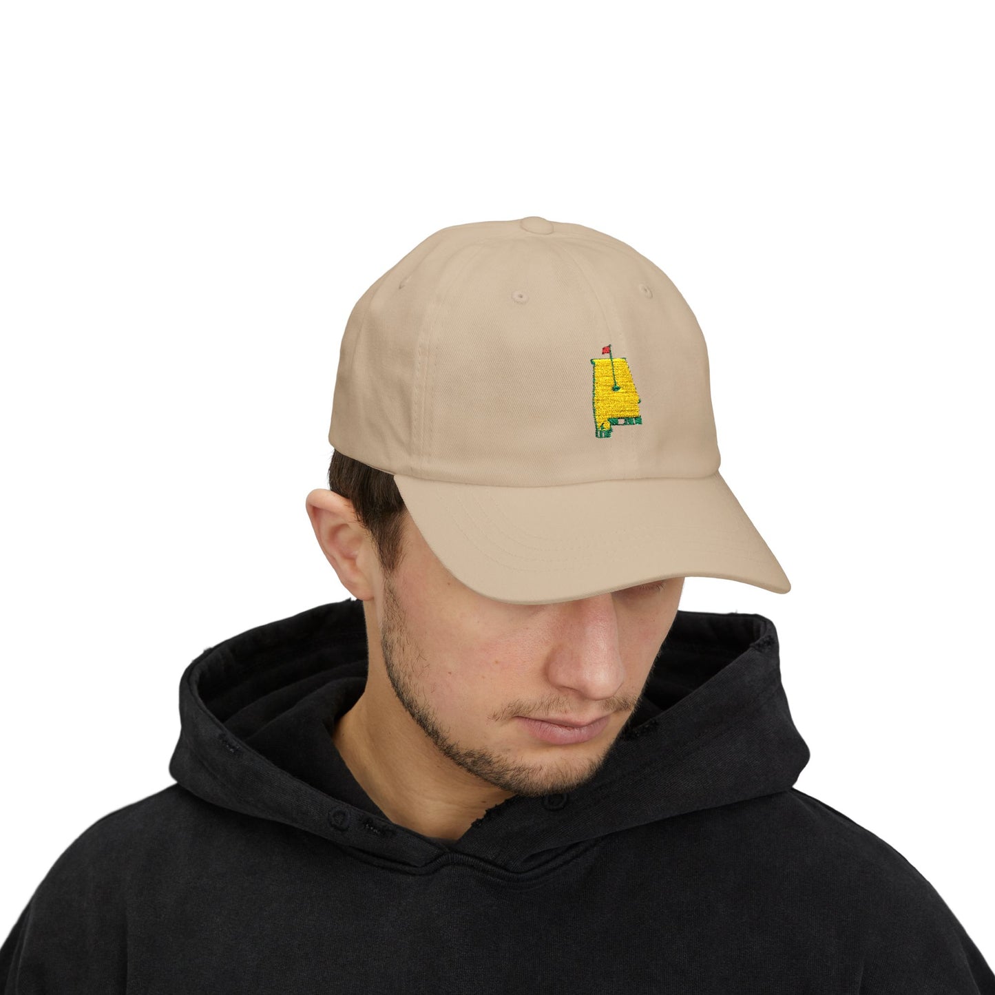 Embroidered Golf Cap, Alabama Golf Logo Hat, Masters Theme Cap, Men Women Gift, Golfing Dad Hat, Sports Fan Accessories, Golf Lover Apparel,