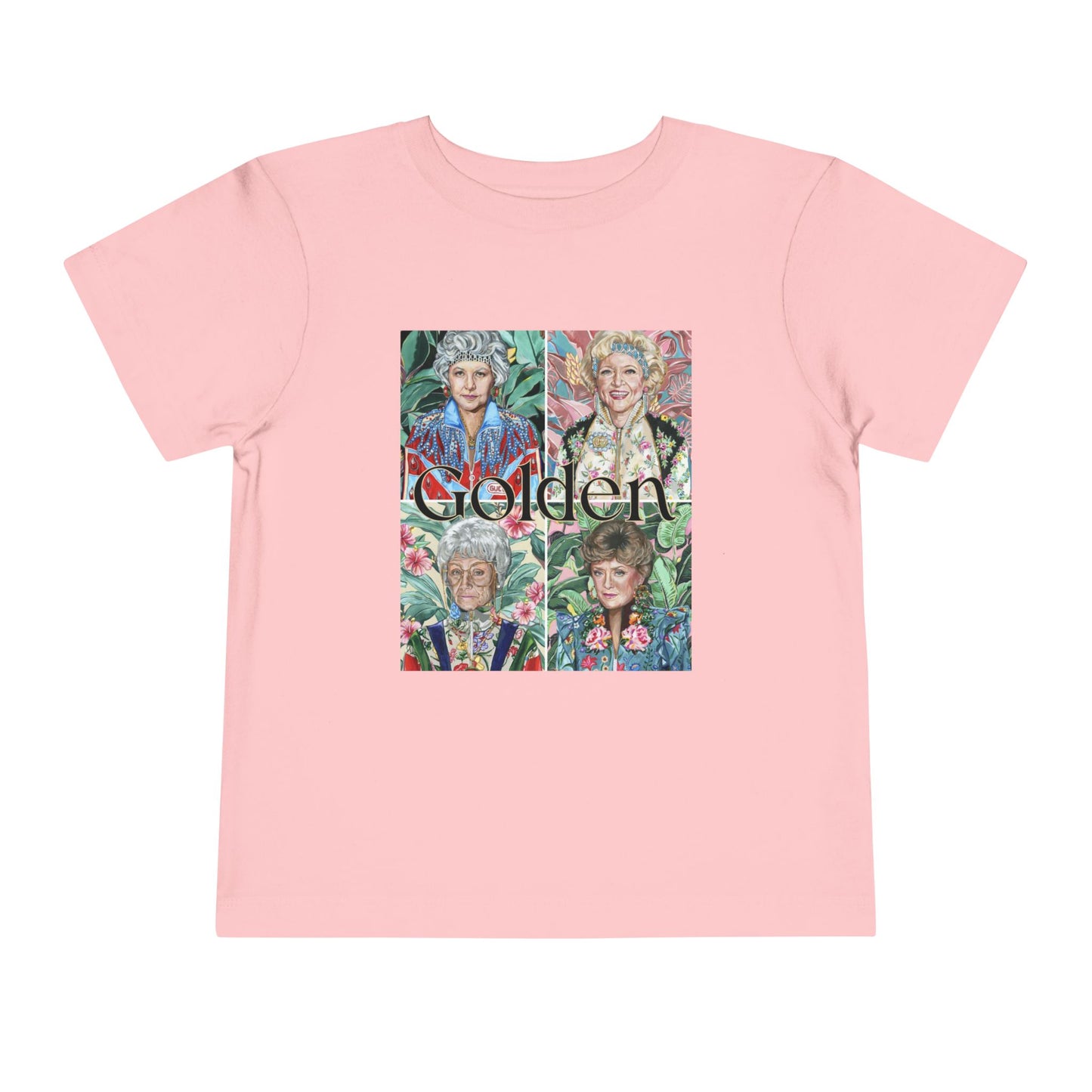 Glamorous Golden Girls Toddler Short Sleeve Tee