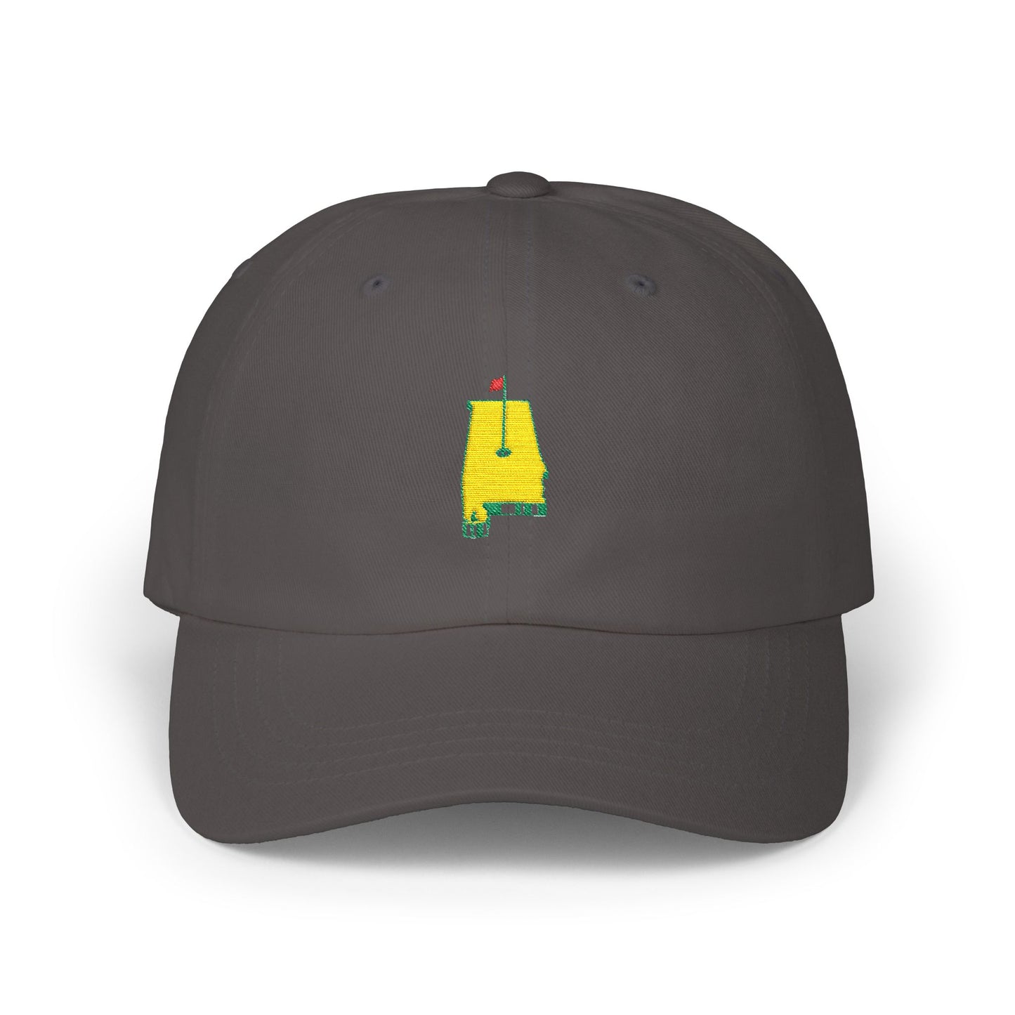 Embroidered Golf Cap, Alabama Golf Logo Hat, Masters Theme Cap, Men Women Gift, Golfing Dad Hat, Sports Fan Accessories, Golf Lover Apparel,