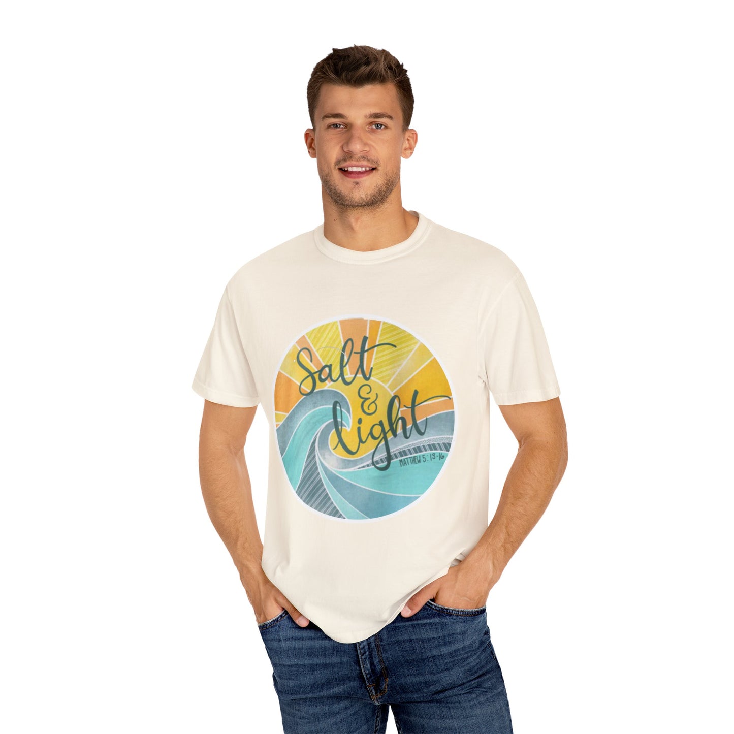 Christian TShirt; Salt and Life; Bible Verse Tee; Women's Faith; Christ like apparel; Hope; Love; Spiritual shirt; Let your light shine