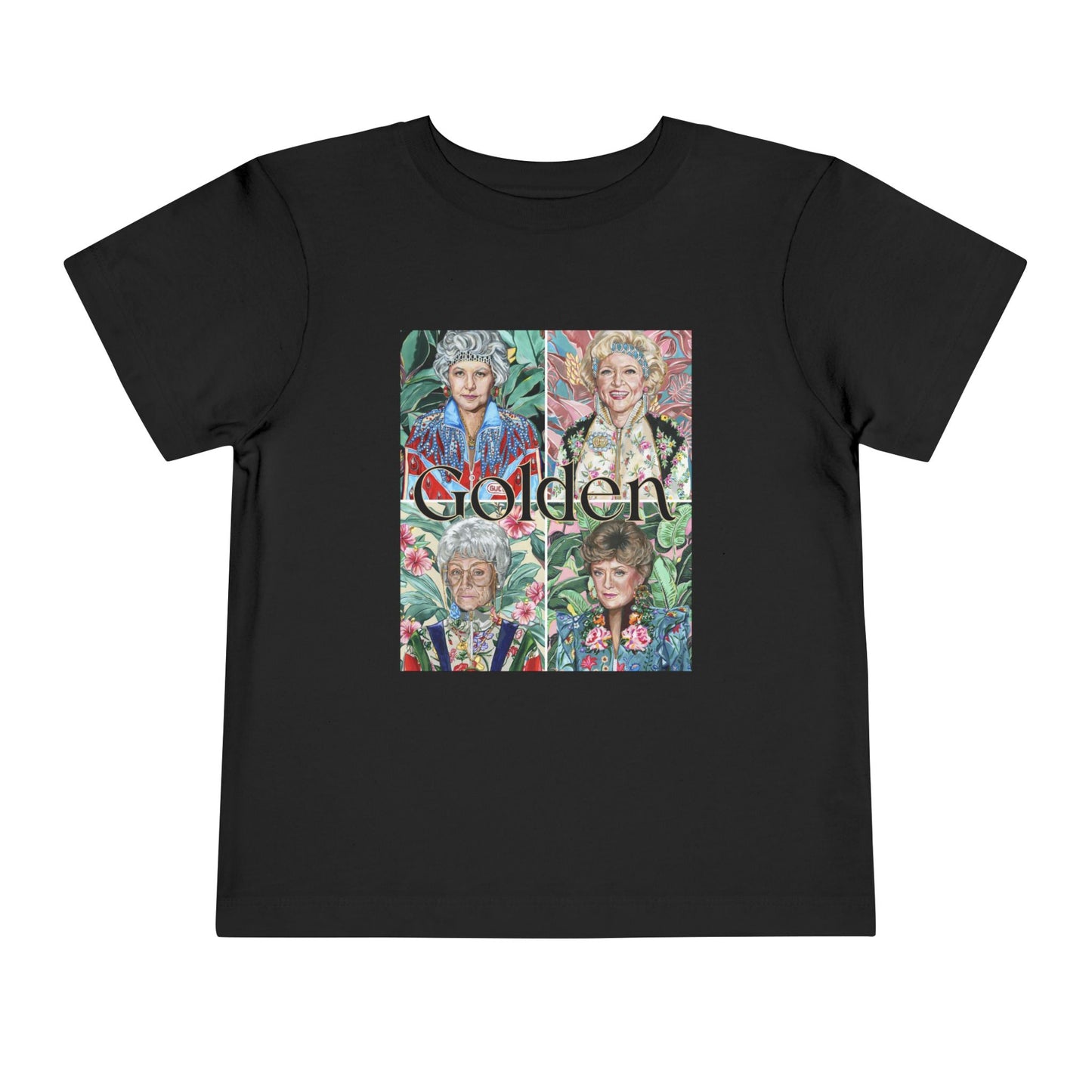 Glamorous Golden Girls Toddler Short Sleeve Tee