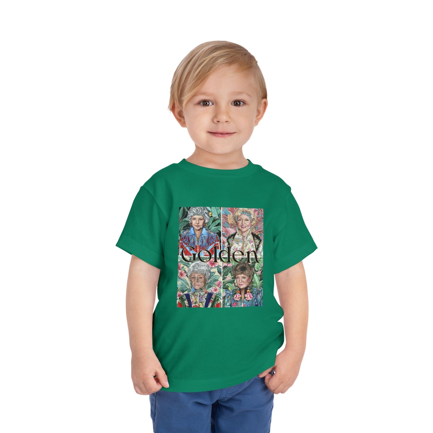 Glamorous Golden Girls Toddler Short Sleeve Tee