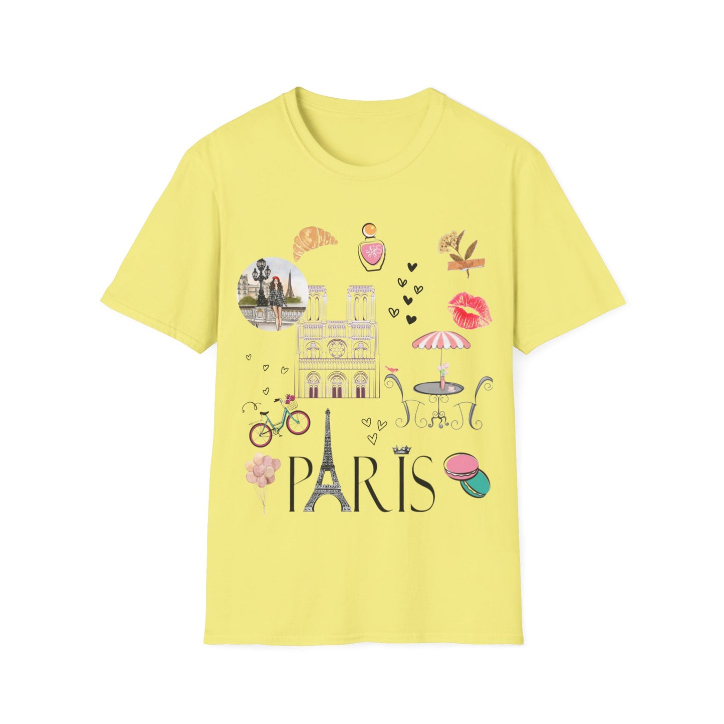 Paris Theme Women's T-Shirt - Emily in Paris Tee - Eiffel Tower Shirt - Women's Graphic Tee - Paris T Shirt - TV Show Shirts