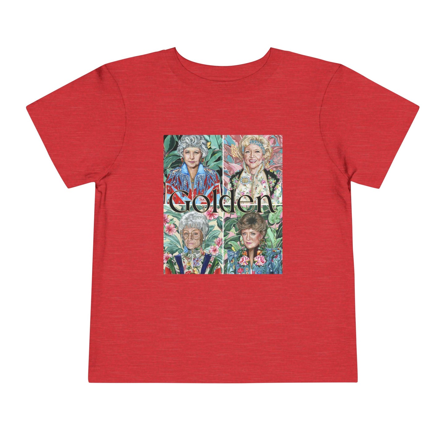 Glamorous Golden Girls Toddler Short Sleeve Tee