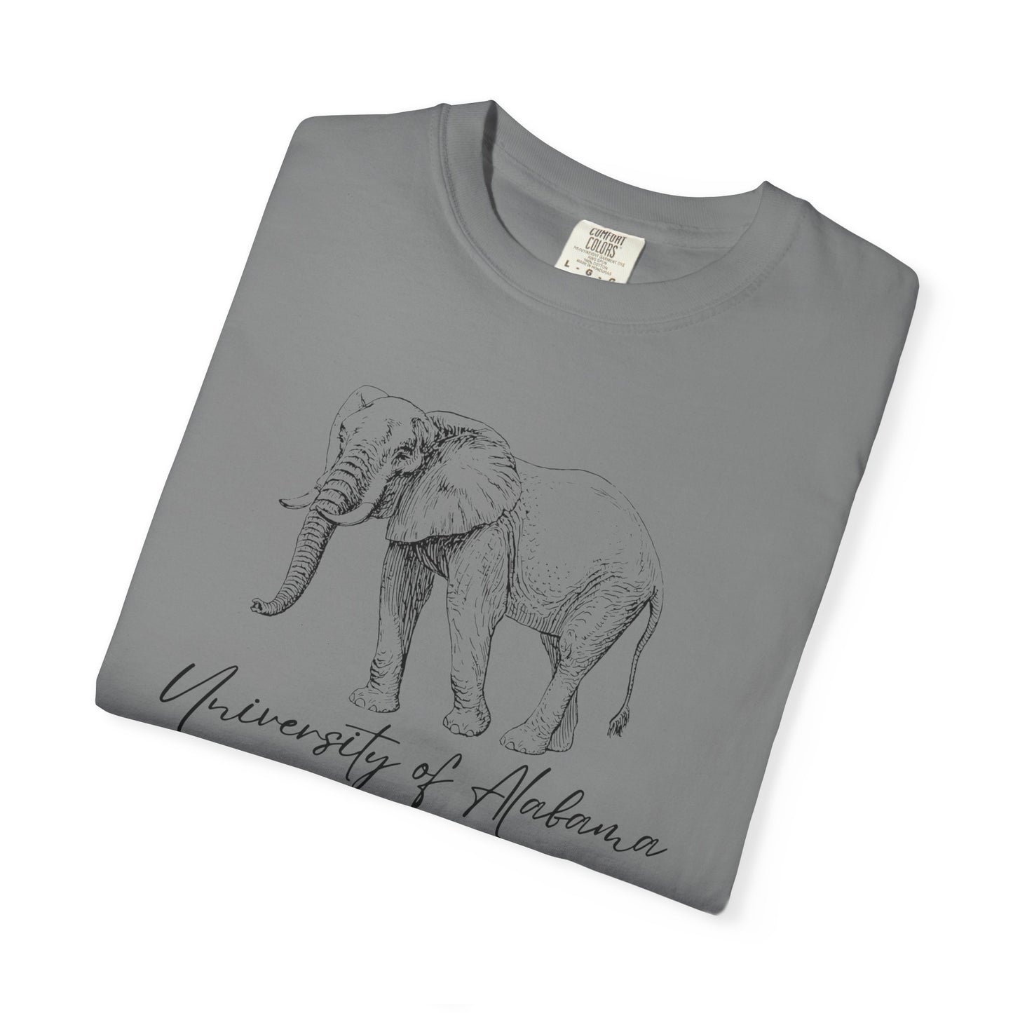 Crimson Tide Spirit T-Shirt - Majestic Elephant Design - University of Alabama Est. 1831
