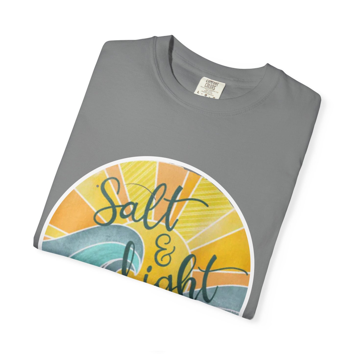 Christian TShirt; Salt and Life; Bible Verse Tee; Women's Faith; Christ like apparel; Hope; Love; Spiritual shirt; Let your light shine