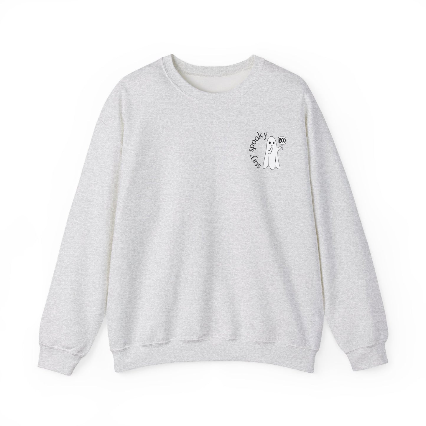 Enchanting "Stay Spooky" Ghost Sweatshirt - Cute Women's Halloween Shirt - Women's Fall Crewneck - BOO Ghost Sweatshirt