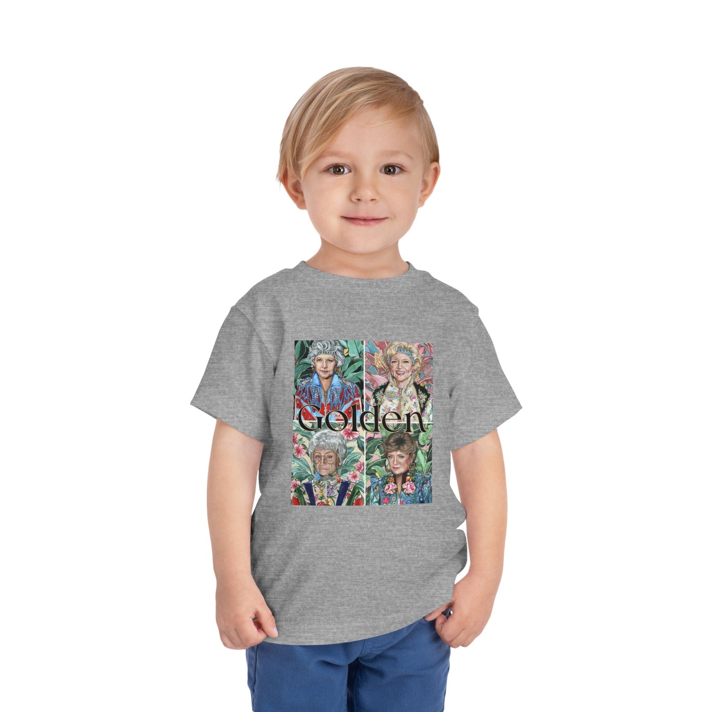 Glamorous Golden Girls Toddler Short Sleeve Tee