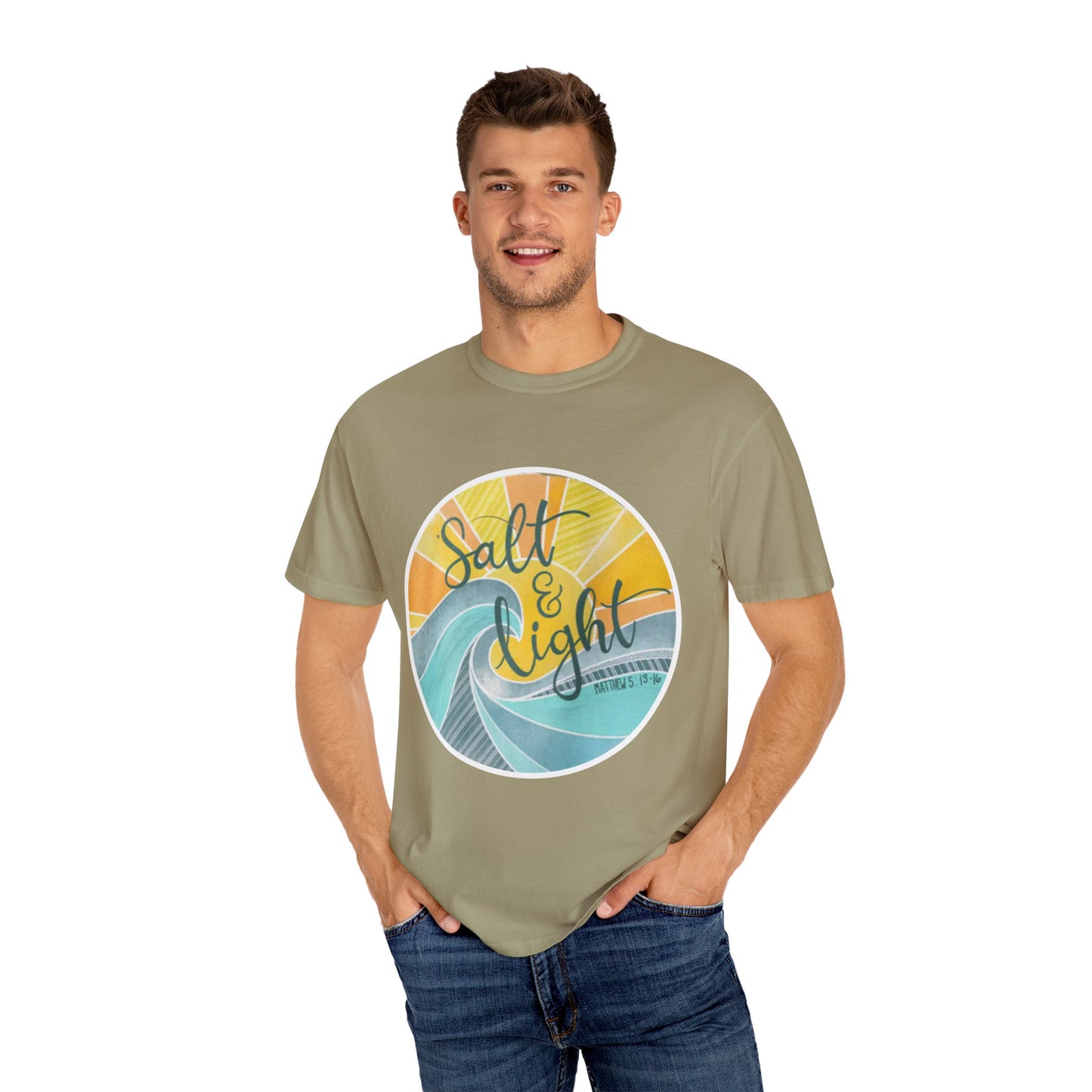 Christian TShirt; Salt and Life; Bible Verse Tee; Women's Faith; Christ like apparel; Hope; Love; Spiritual shirt; Let your light shine