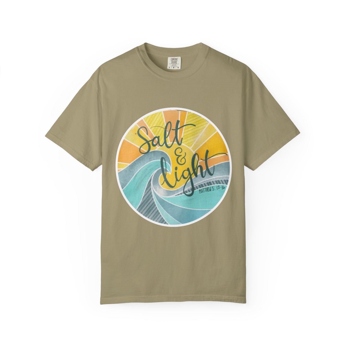 Christian TShirt; Salt and Life; Bible Verse Tee; Women's Faith; Christ like apparel; Hope; Love; Spiritual shirt; Let your light shine