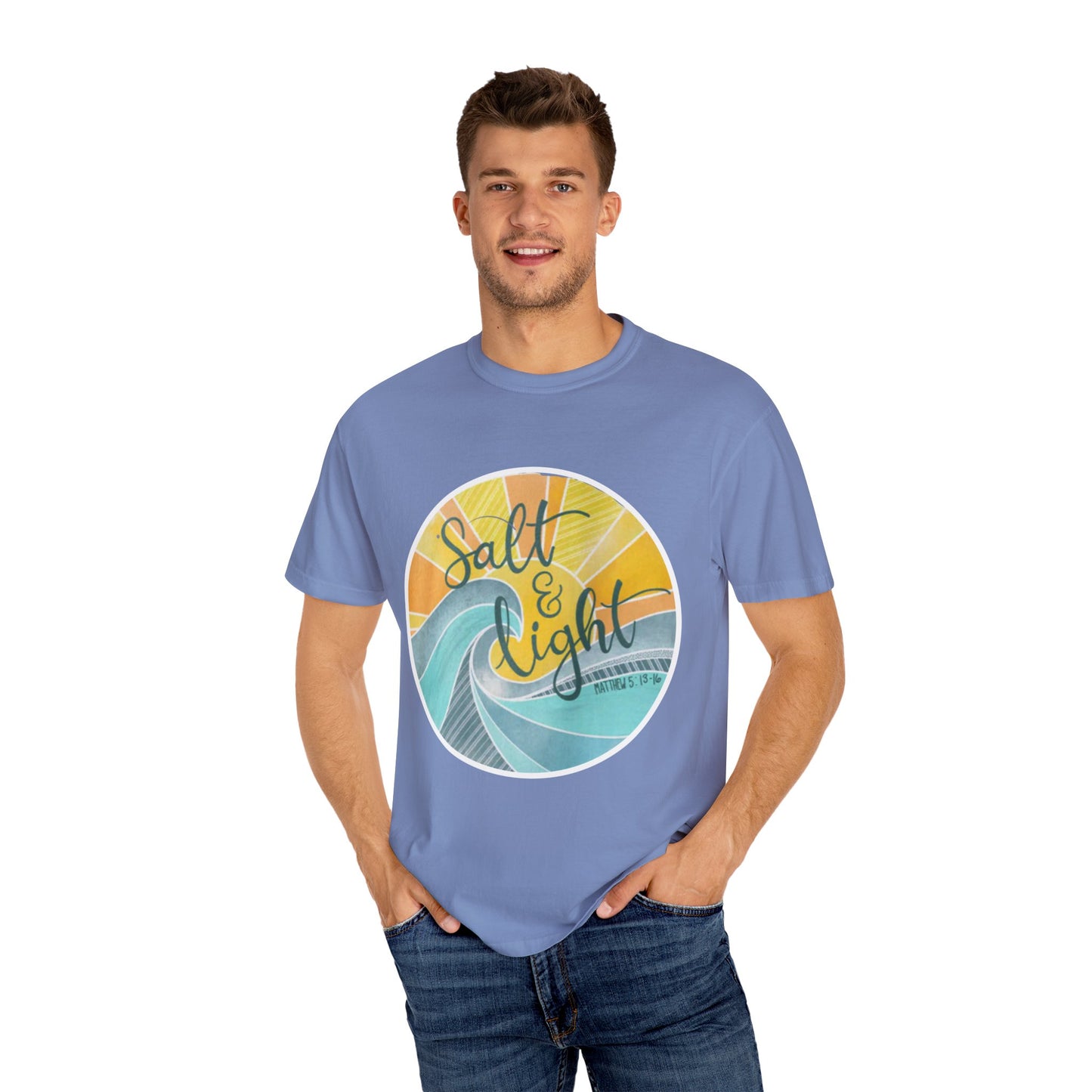 Christian TShirt; Salt and Life; Bible Verse Tee; Women's Faith; Christ like apparel; Hope; Love; Spiritual shirt; Let your light shine