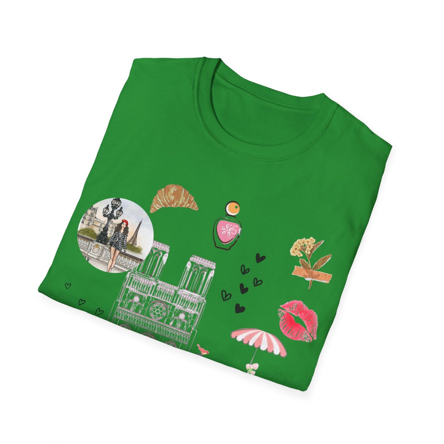 Paris Theme Women's T-Shirt - Emily in Paris Tee - Eiffel Tower Shirt - Women's Graphic Tee - Paris T Shirt - TV Show Shirts