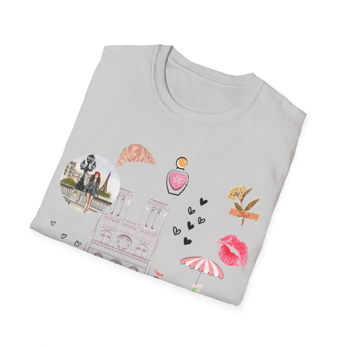 Paris Theme Women's T-Shirt - Emily in Paris Tee - Eiffel Tower Shirt - Women's Graphic Tee - Paris T Shirt - TV Show Shirts