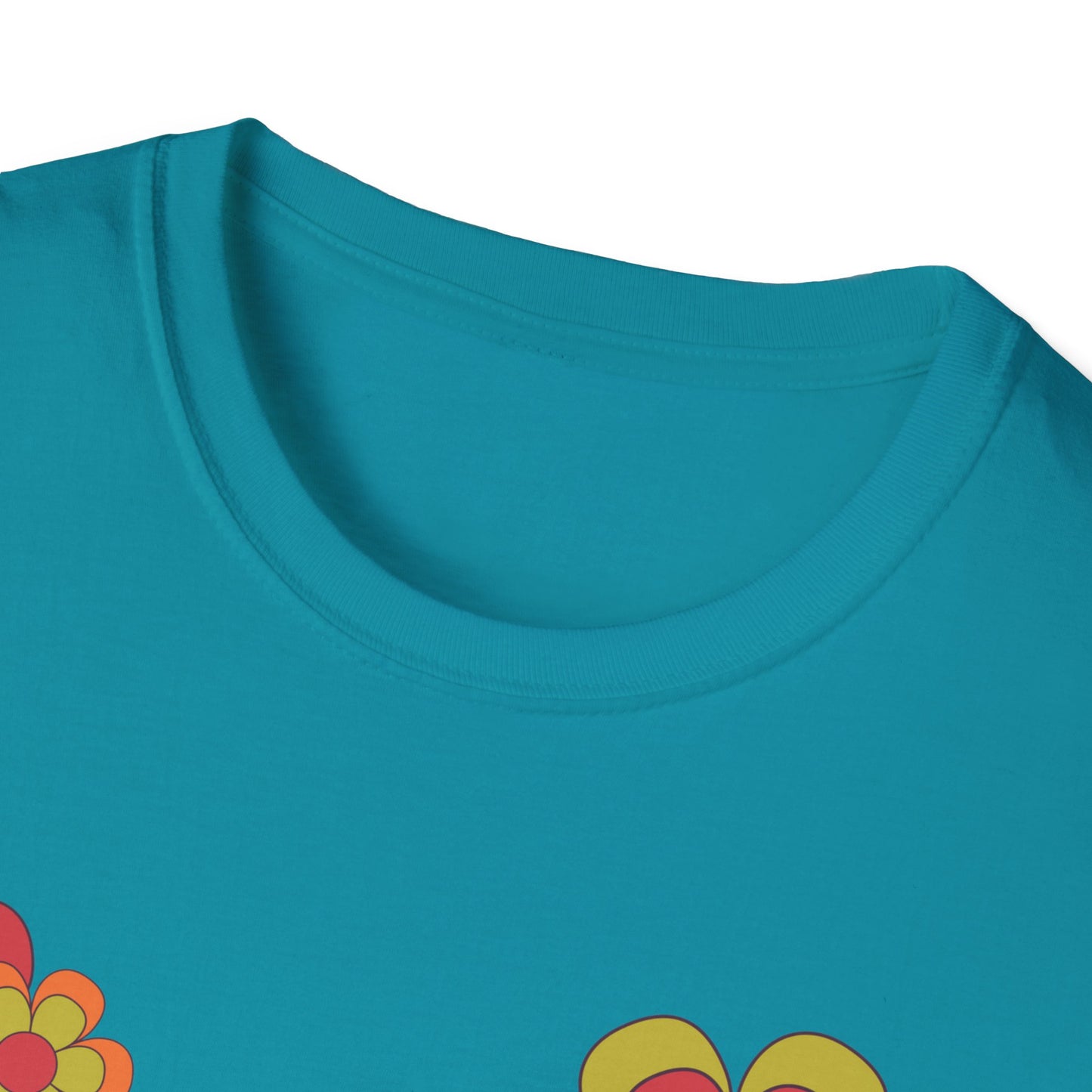 Kindergarten Teacher Tee - Colorful Retro Floral Grade Level T-Shirt - Teacher appreciation - Back to School Shirt