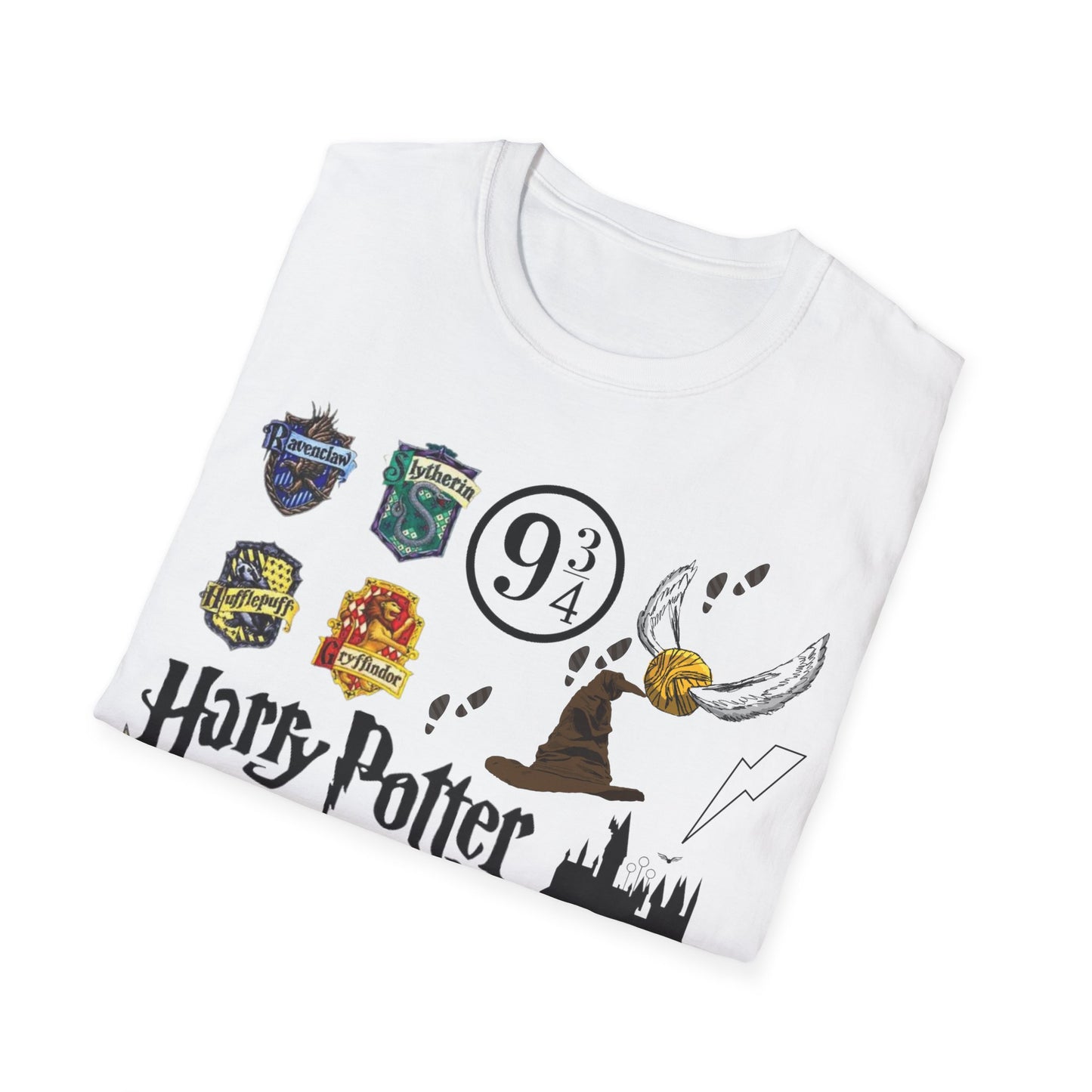 Harry Potter tshirt; mischief managed; Hogwarts; Potterhead; Gryffindor, Slytherin, Hufflepuff, Ravenclaw;