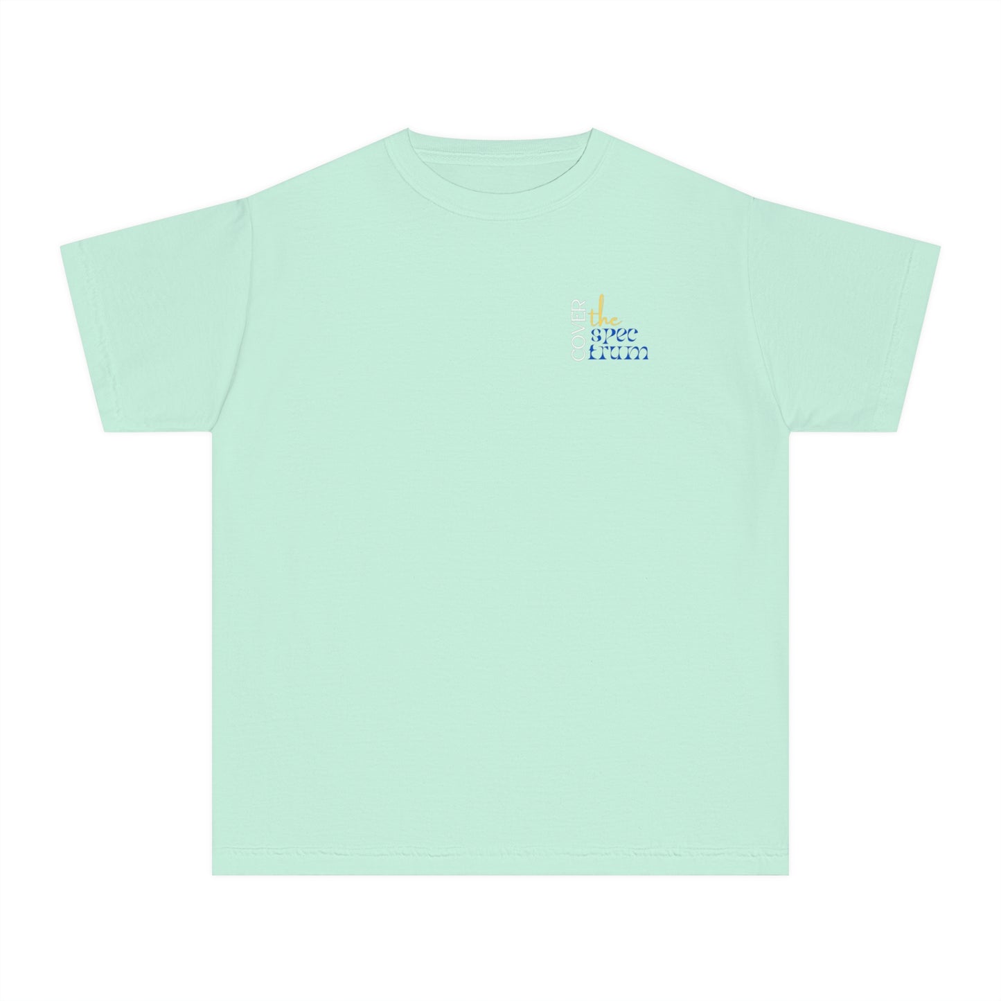 Adventure Awaits - Sensory Seeking Kids T-shirt - Comfort Colors - Autism Acceptance - Front AND back Design