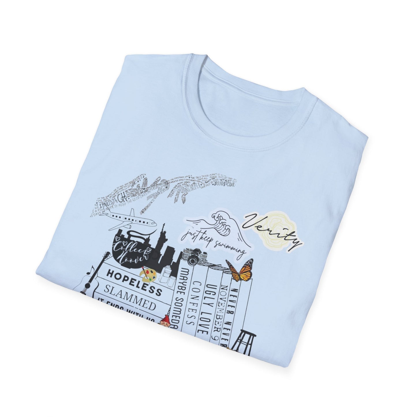 Colleen Hoover Theme Tshirt; Womens bookworm shirt; It Ends with Us; Maybe Someday; Ugly Love; Verity; Slammed; Booktok;