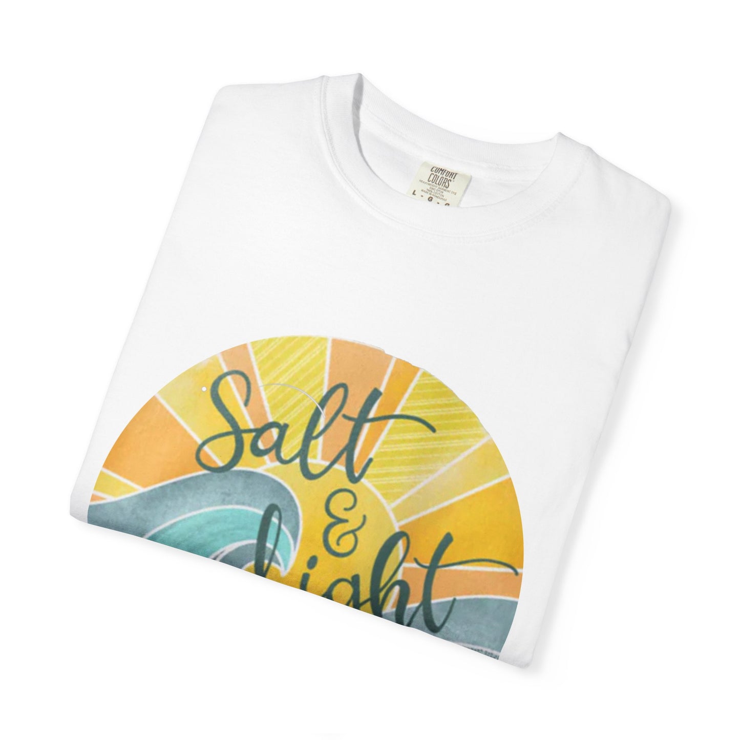 Christian TShirt; Salt and Life; Bible Verse Tee; Women's Faith; Christ like apparel; Hope; Love; Spiritual shirt; Let your light shine