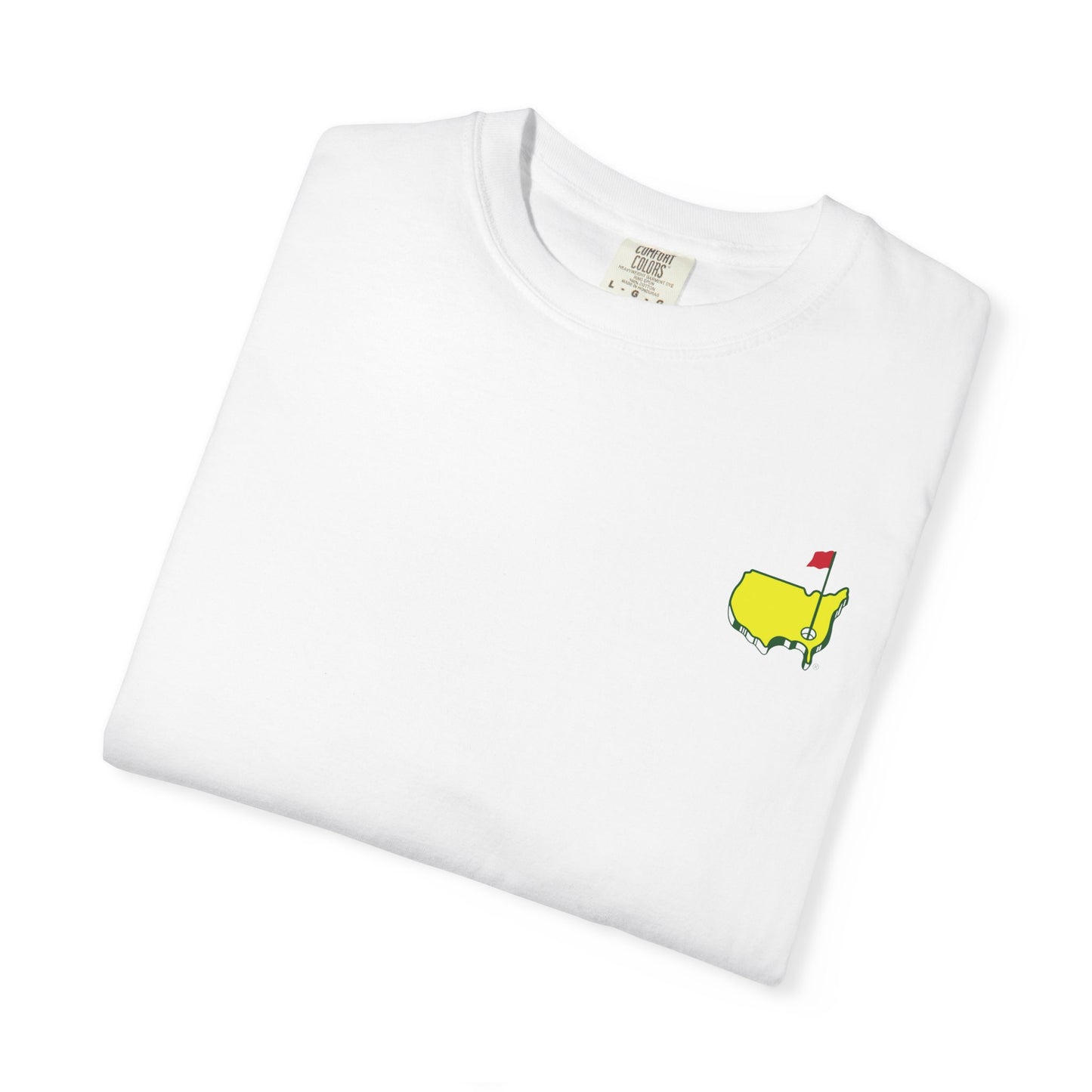 Golf T Shirt for Women and Men - Master's Golf Tournament Theme - Augusta Georgia Clubhouse Shirt- Front and Back T Shirt - Comfort Colors