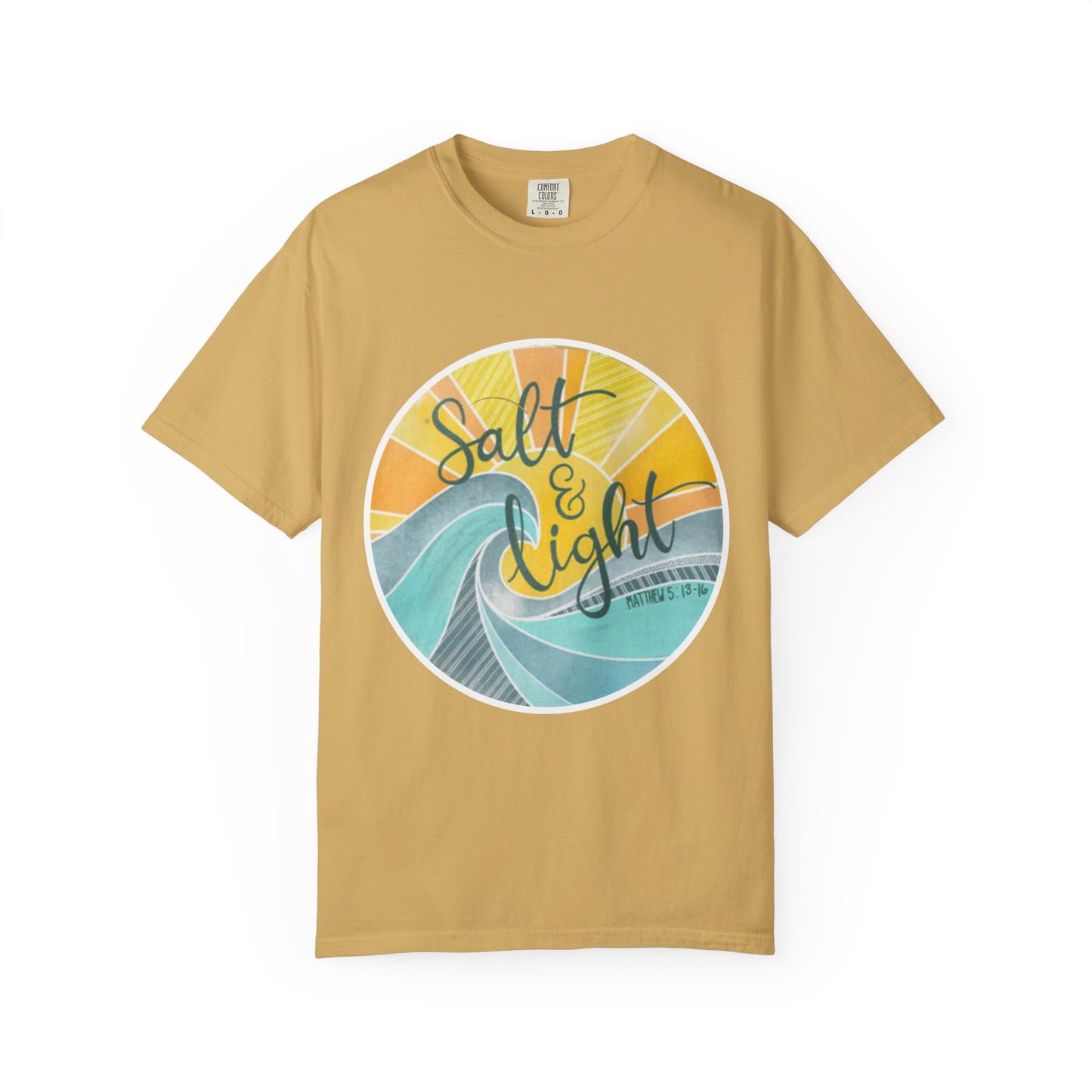 Christian TShirt; Salt and Life; Bible Verse Tee; Women's Faith; Christ like apparel; Hope; Love; Spiritual shirt; Let your light shine