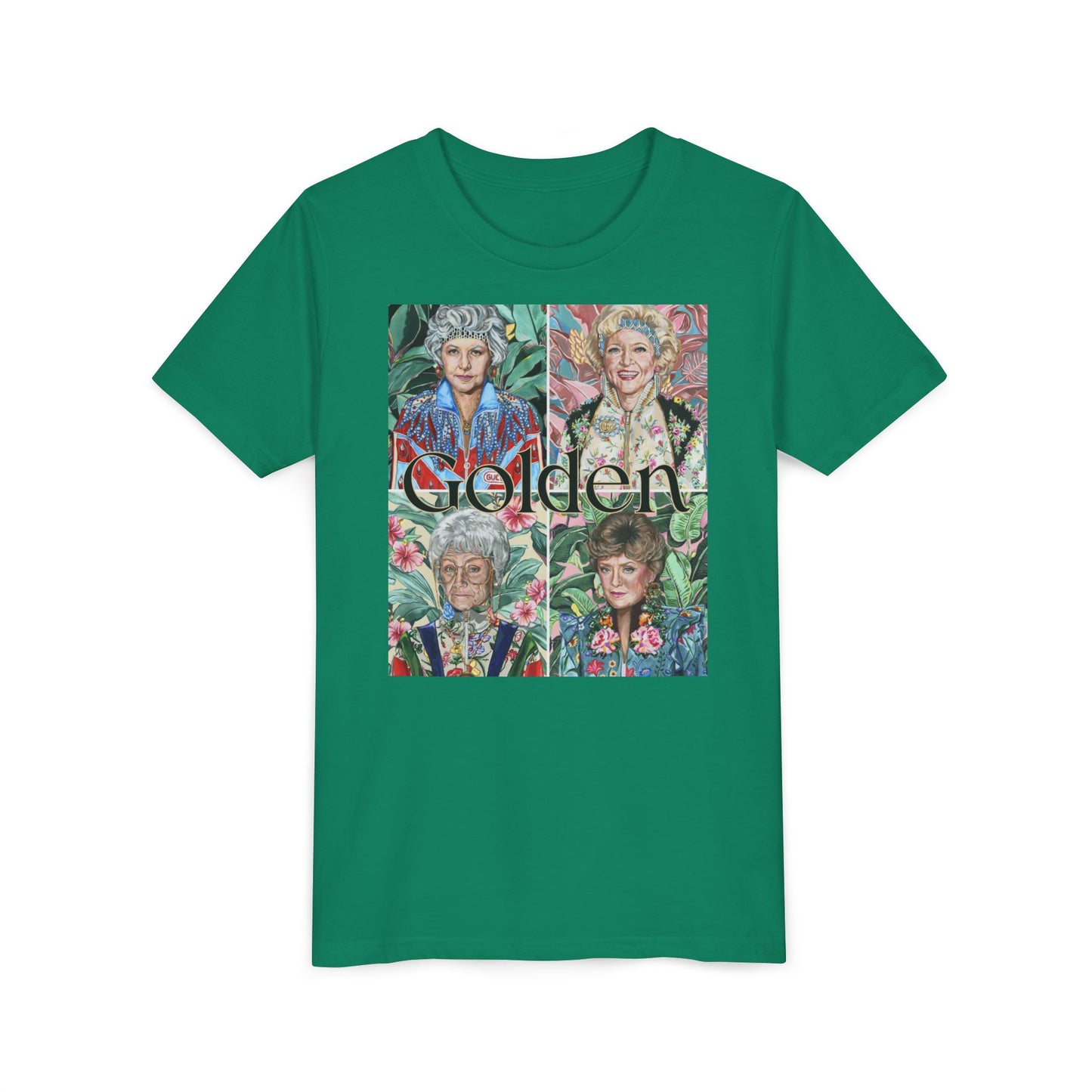 Glamorous Golden Girls Youth Short Sleeve Tee