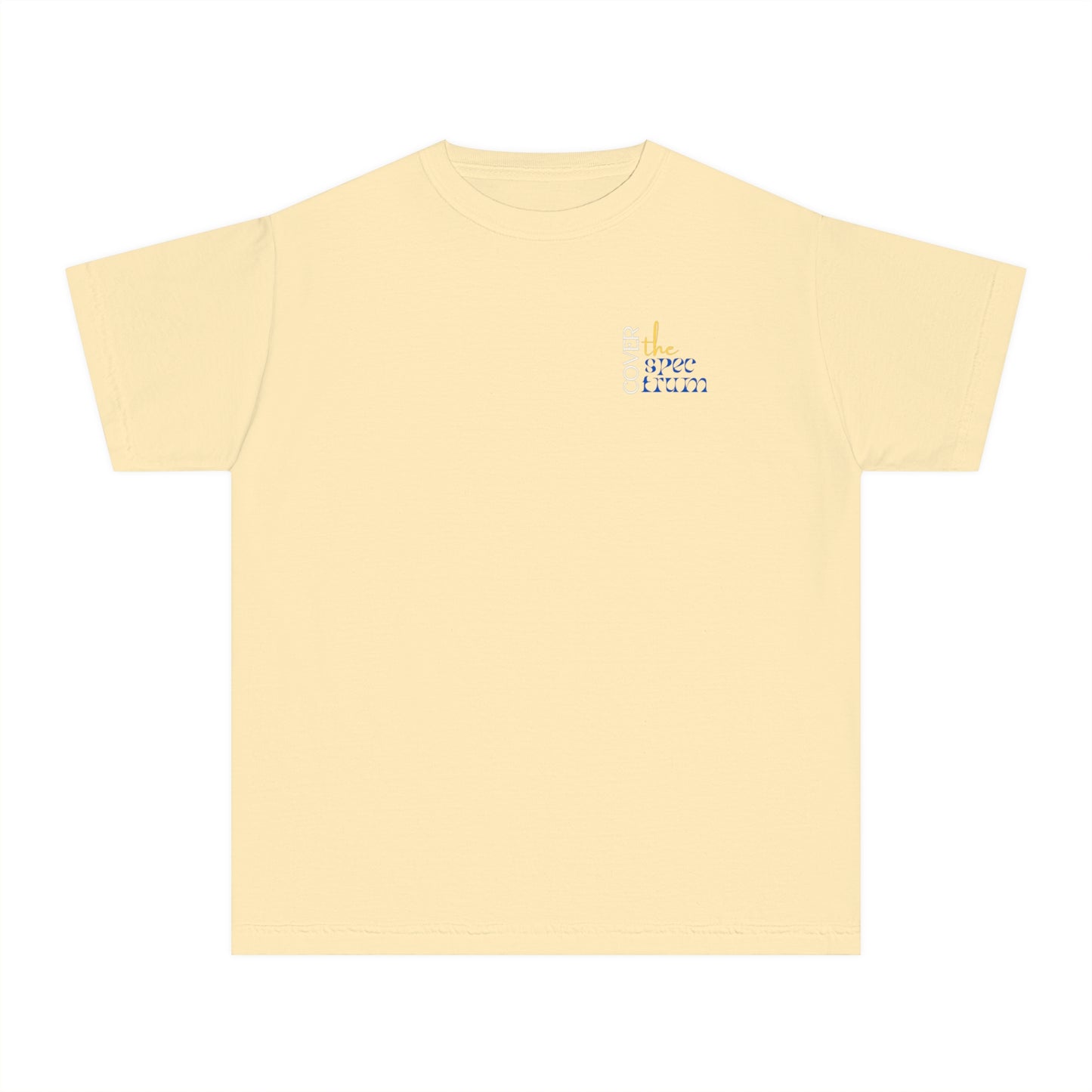 Adventure Awaits - Sensory Seeking Kids T-shirt - Comfort Colors - Autism Acceptance - Front AND back Design