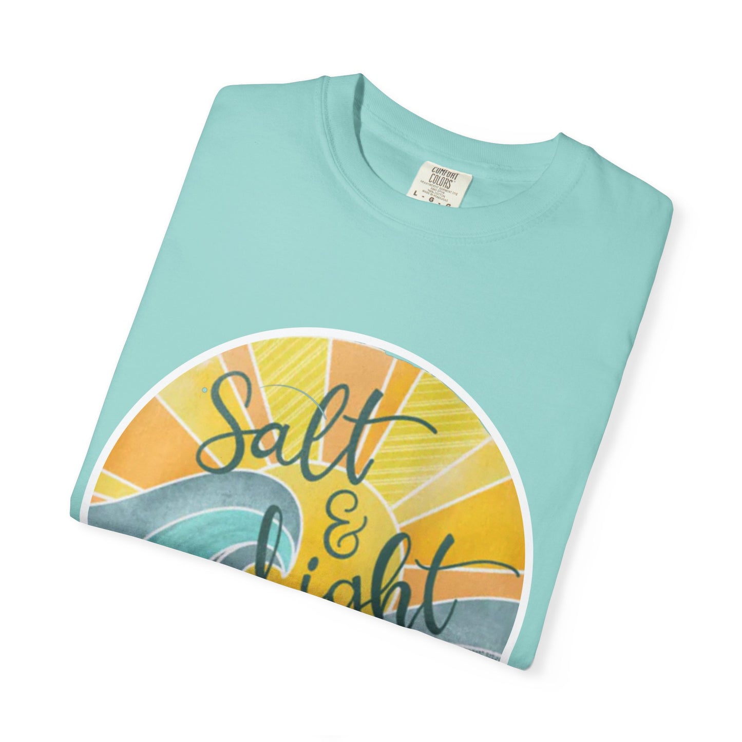 Christian TShirt; Salt and Life; Bible Verse Tee; Women's Faith; Christ like apparel; Hope; Love; Spiritual shirt; Let your light shine