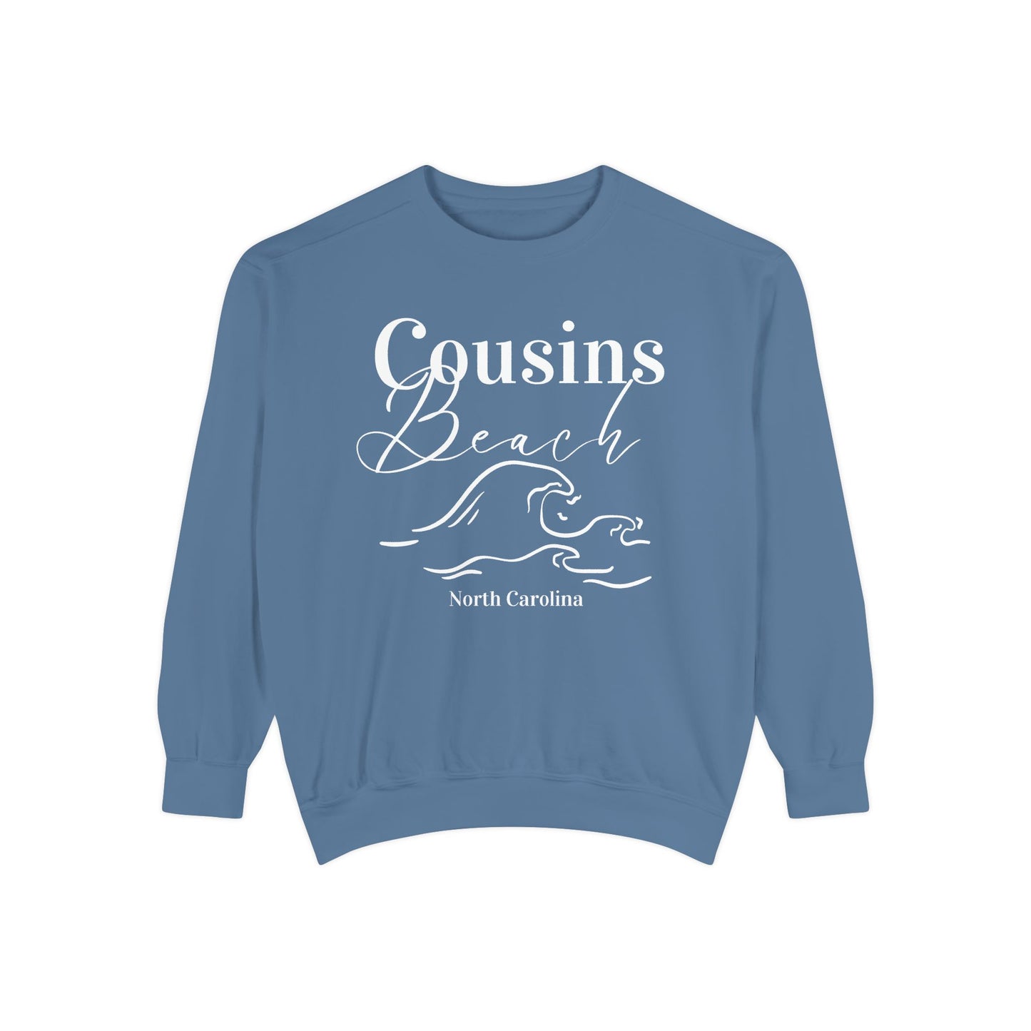 The Summer I Turned Pretty - Cousins Beach NC Comfort Color Sweatshirt - Coastal Charm - Book Lovers Sweatshirt - TV Theme Shirt