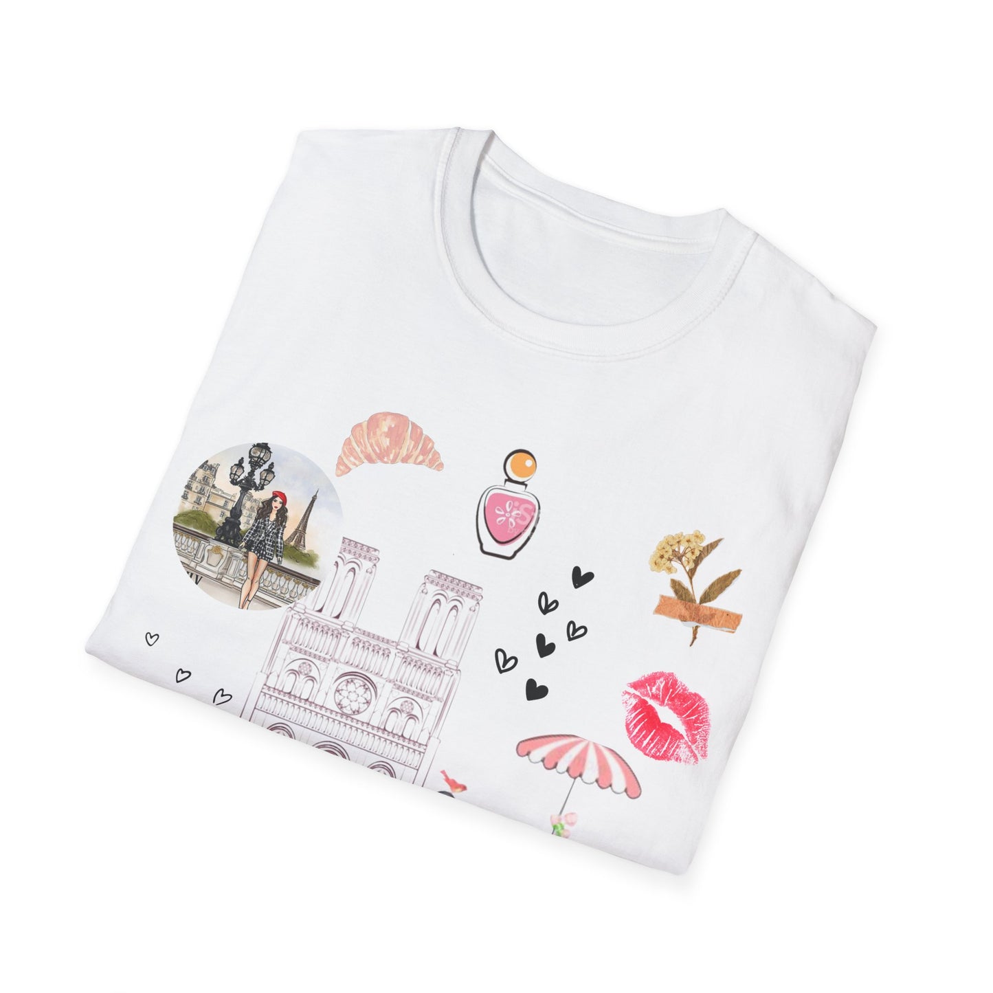 Paris Theme Women's T-Shirt - Emily in Paris Tee - Eiffel Tower Shirt - Women's Graphic Tee - Paris T Shirt - TV Show Shirts