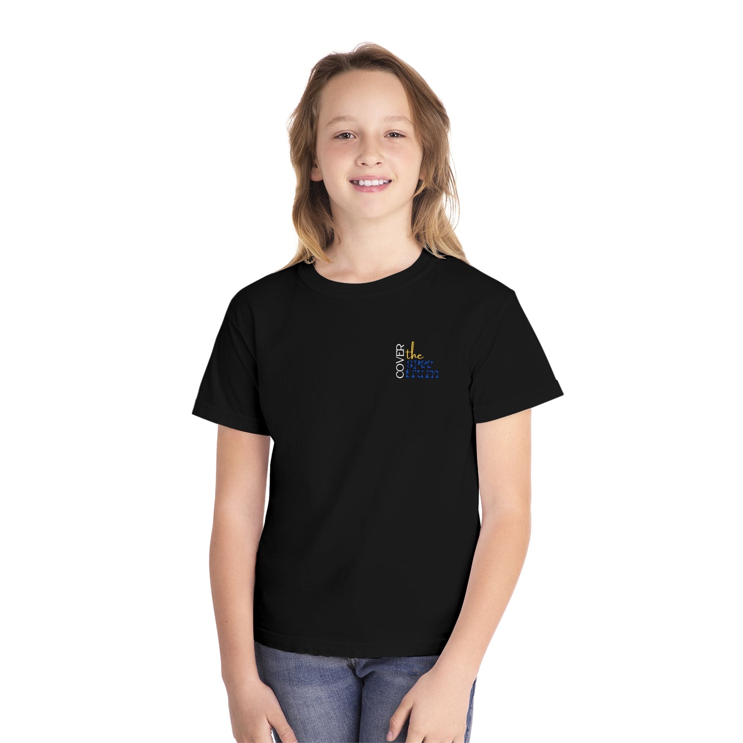 Adventure Awaits - Sensory Seeking Kids T-shirt - Comfort Colors - Autism Acceptance - Front AND back Design