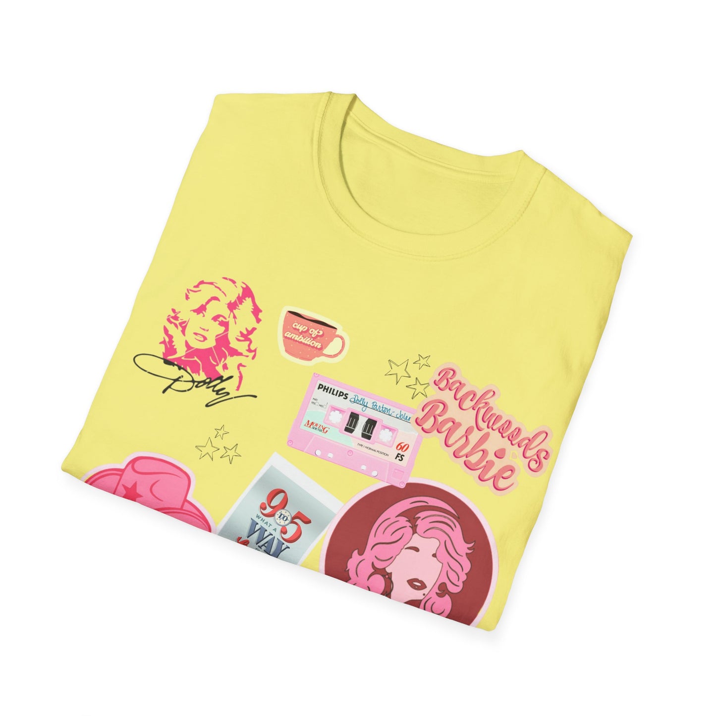 Dolly Parton Inspired tshirt for women or teens; Nine to Five; Cup of Ambition; In Dolly we Trust; Backwoods Barbie; Rhinestone world