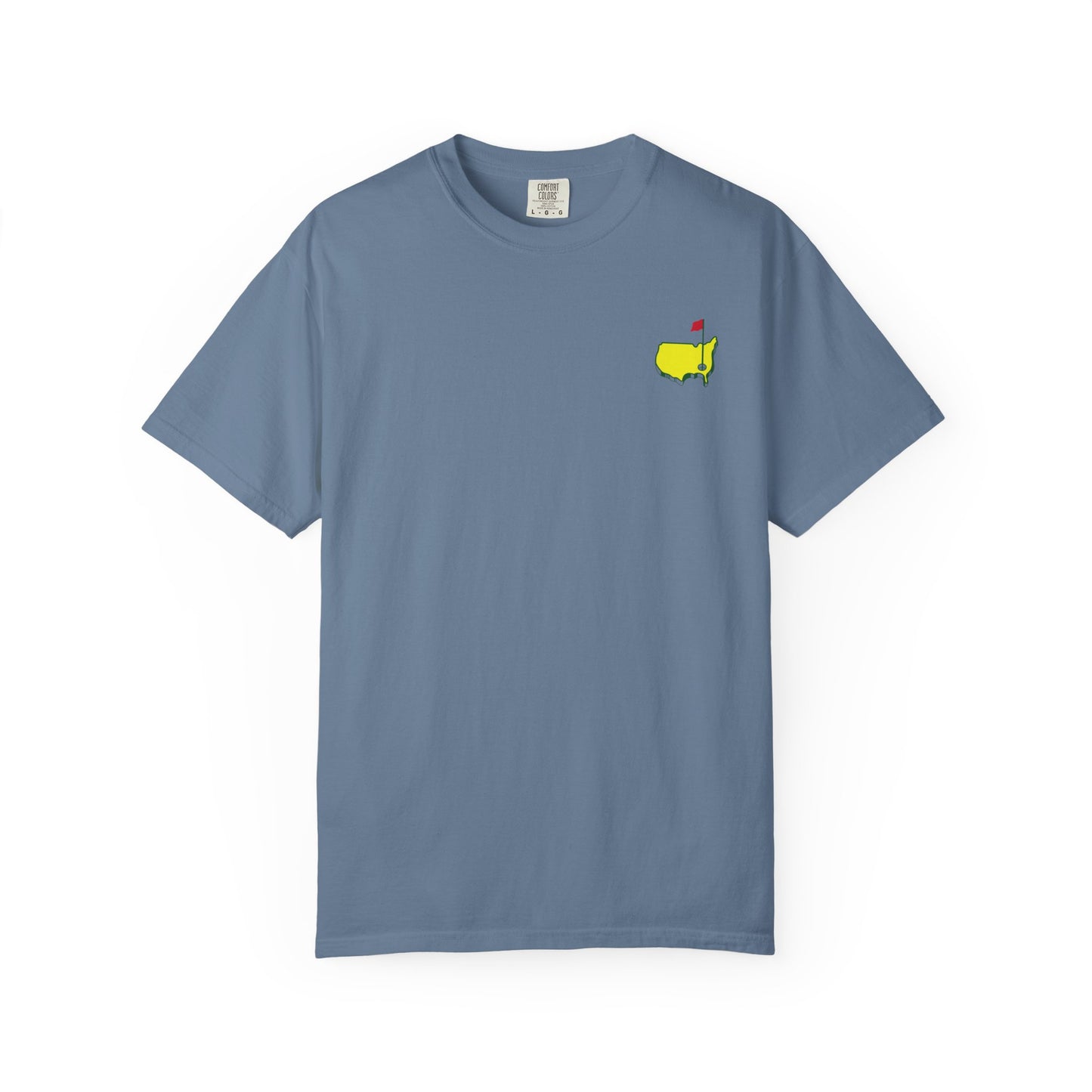 Golf T Shirt for Women and Men - Master's Golf Tournament Theme - Augusta Georgia Clubhouse Shirt- Front and Back T Shirt - Comfort Colors