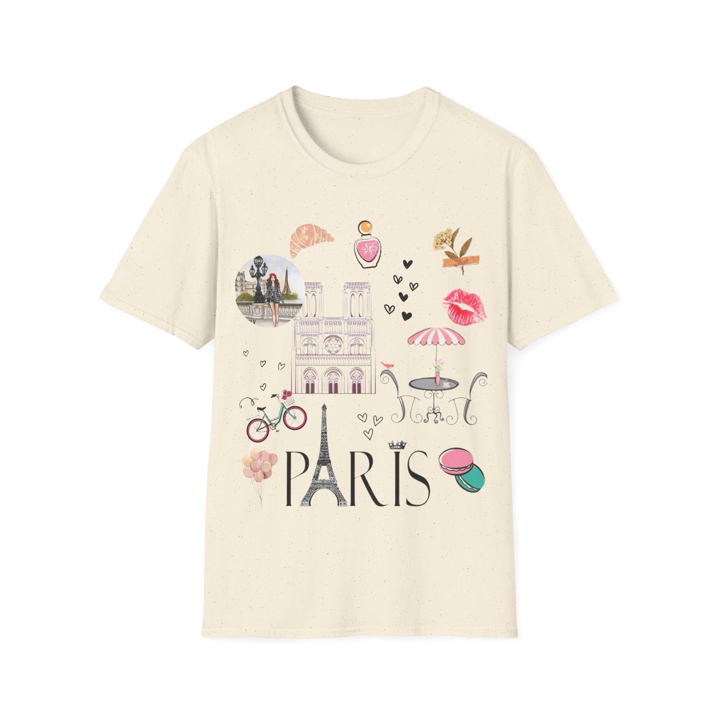 Paris Theme Women's T-Shirt - Emily in Paris Tee - Eiffel Tower Shirt - Women's Graphic Tee - Paris T Shirt - TV Show Shirts