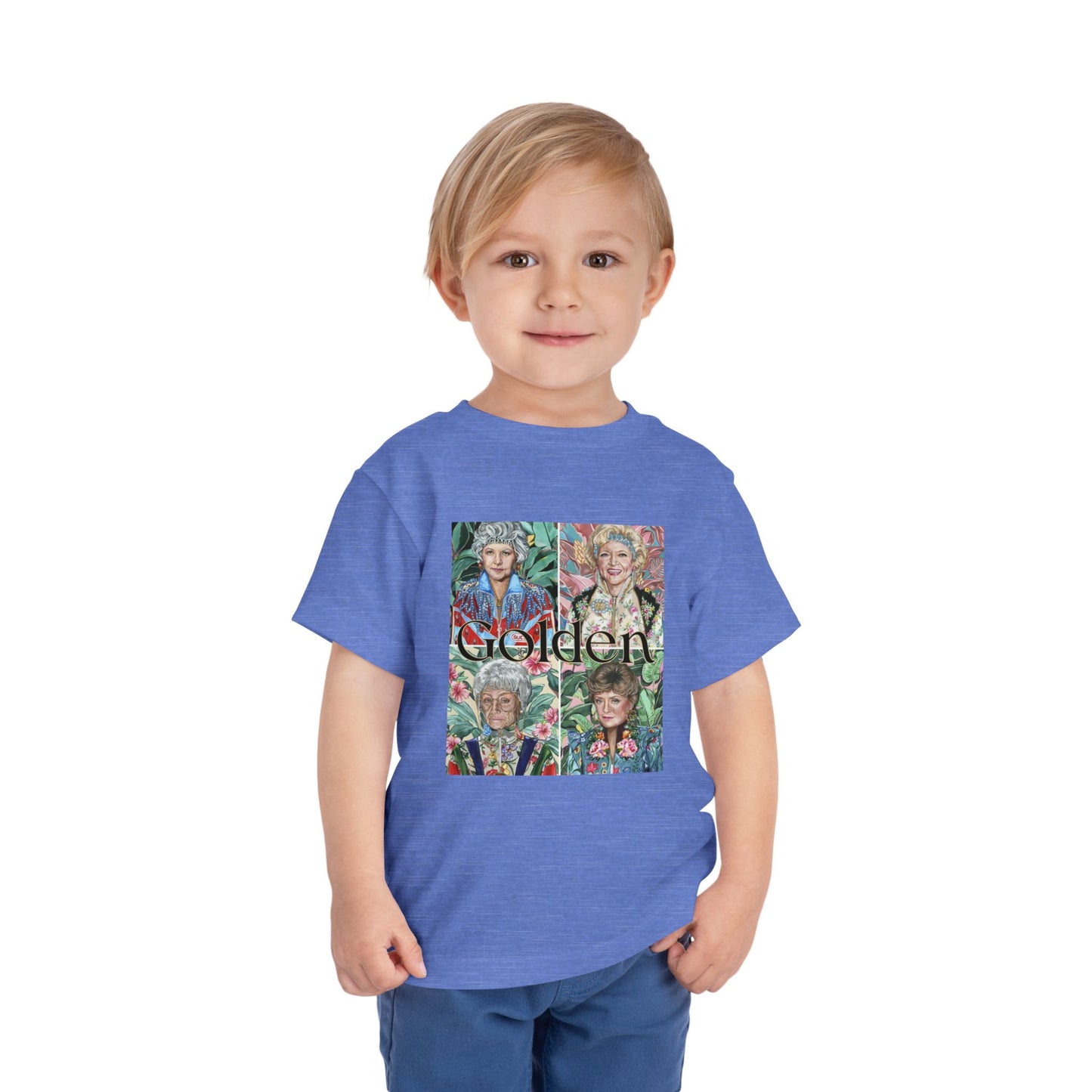 Glamorous Golden Girls Toddler Short Sleeve Tee