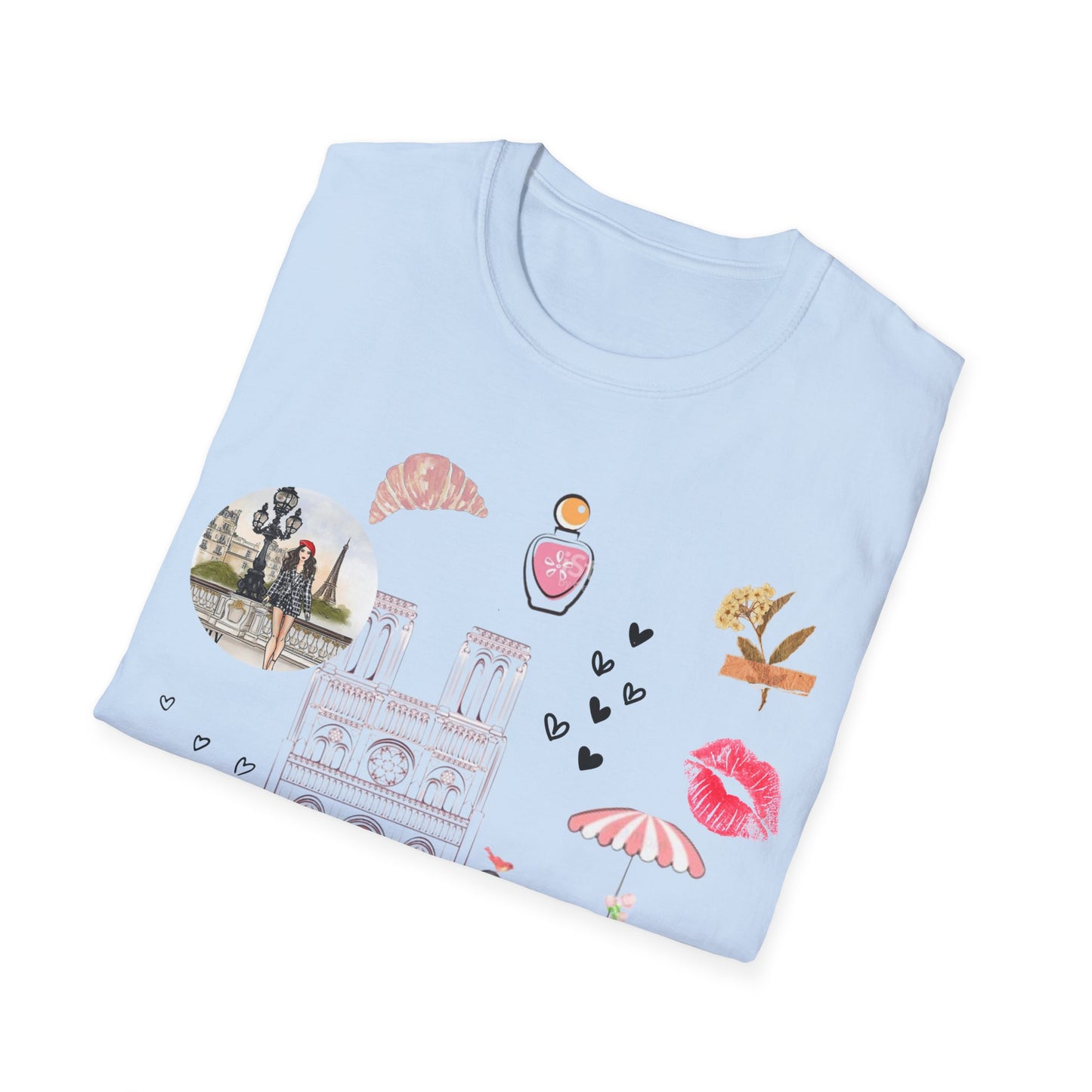 Paris Theme Women's T-Shirt - Emily in Paris Tee - Eiffel Tower Shirt - Women's Graphic Tee - Paris T Shirt - TV Show Shirts