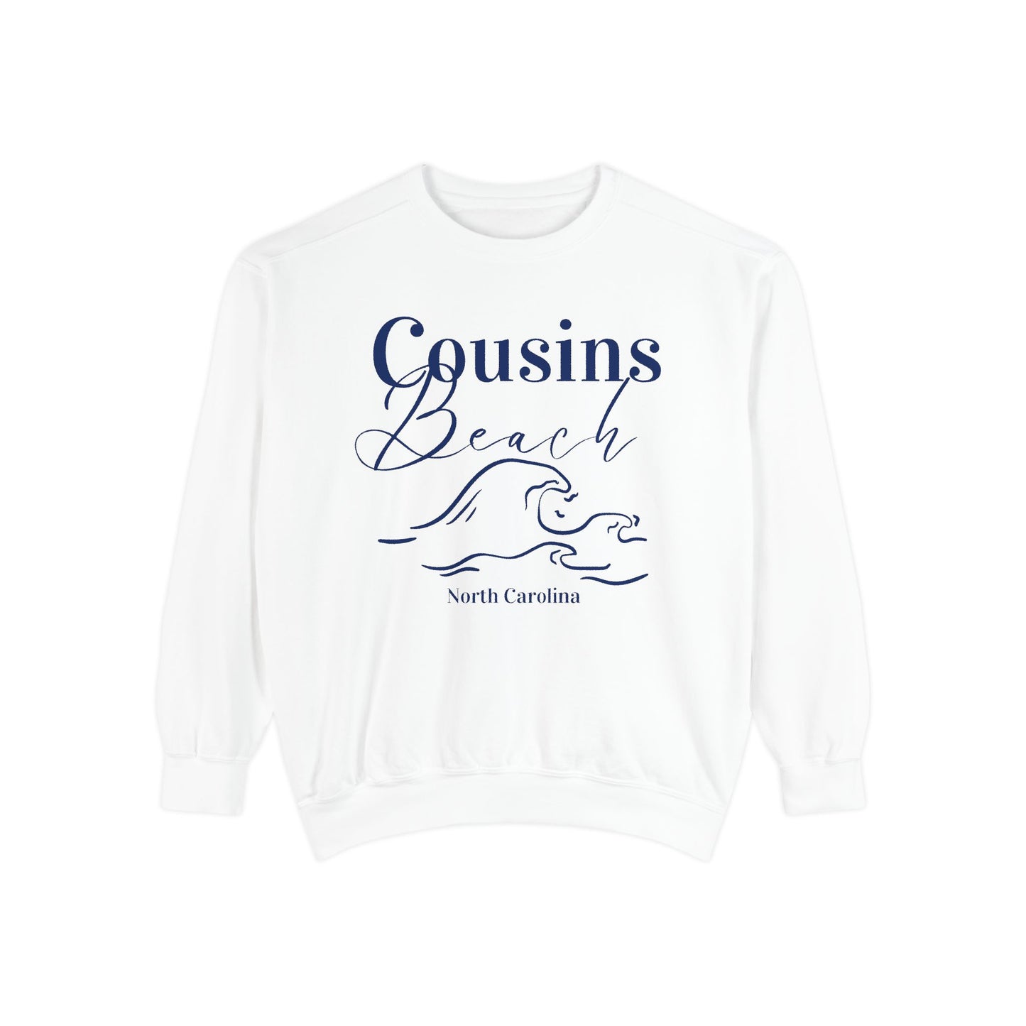 The Summer I Turned Pretty - Cousins Beach NC Comfort Color Sweatshirt - Coastal Charm - Book Lovers Sweatshirt - TV Theme Shirt