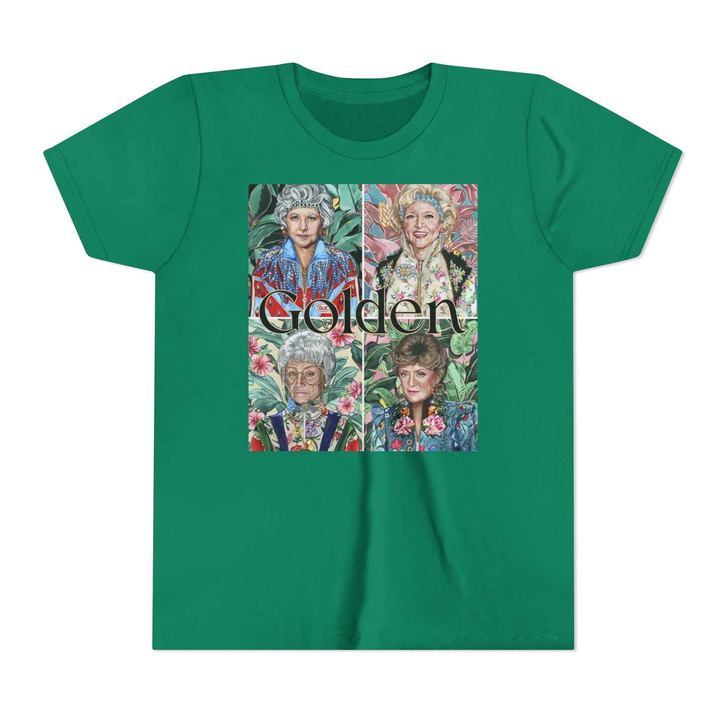 Glamorous Golden Girls Youth Short Sleeve Tee