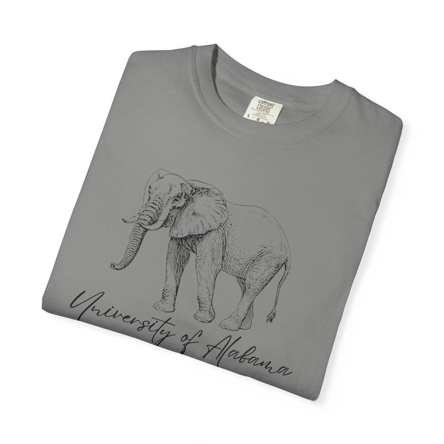 Crimson Tide Spirit T-Shirt - Majestic Elephant Design - University of Alabama Est. 1831